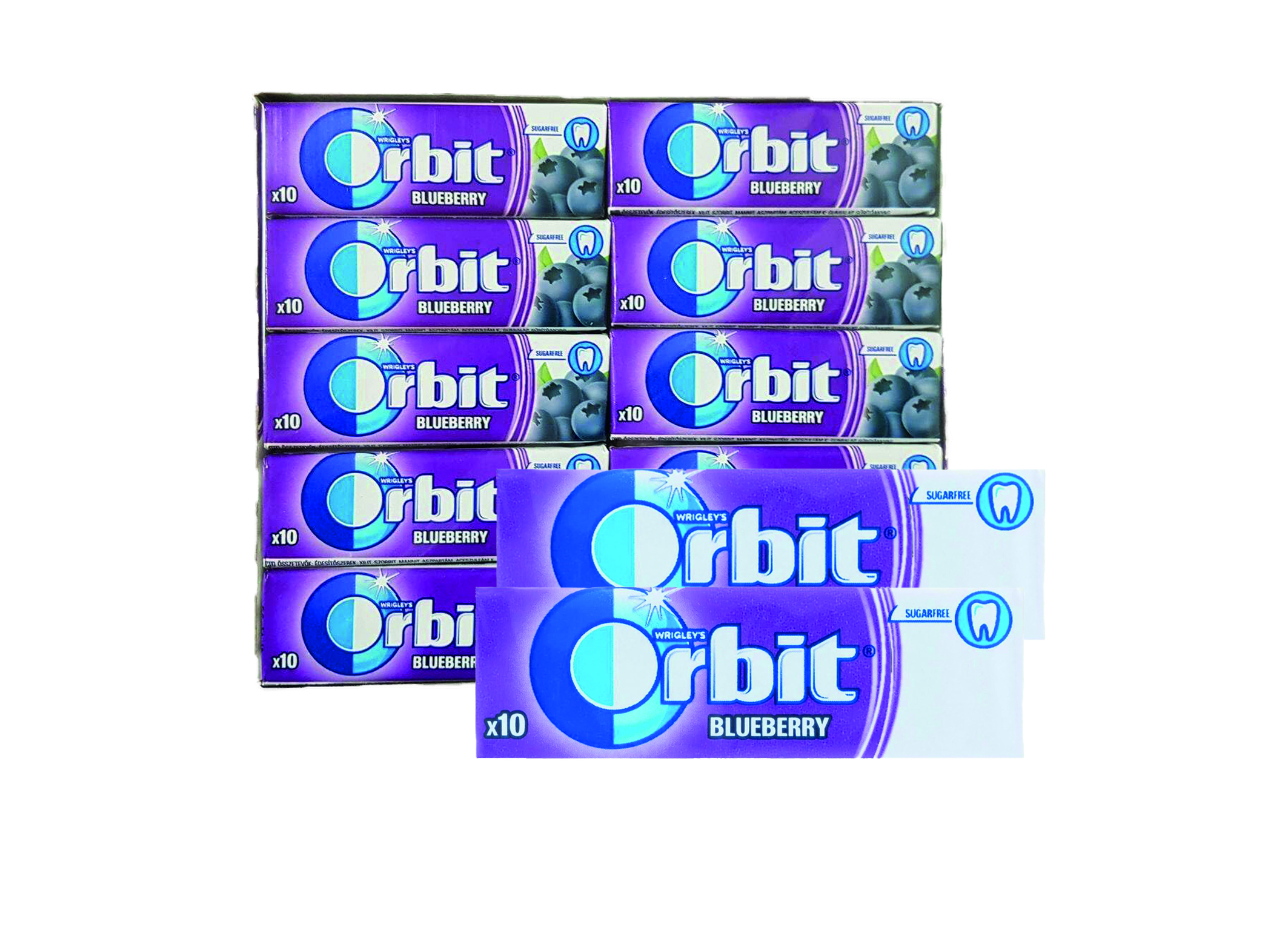 (Bild für) Orbit Blueberry Single 14g 30