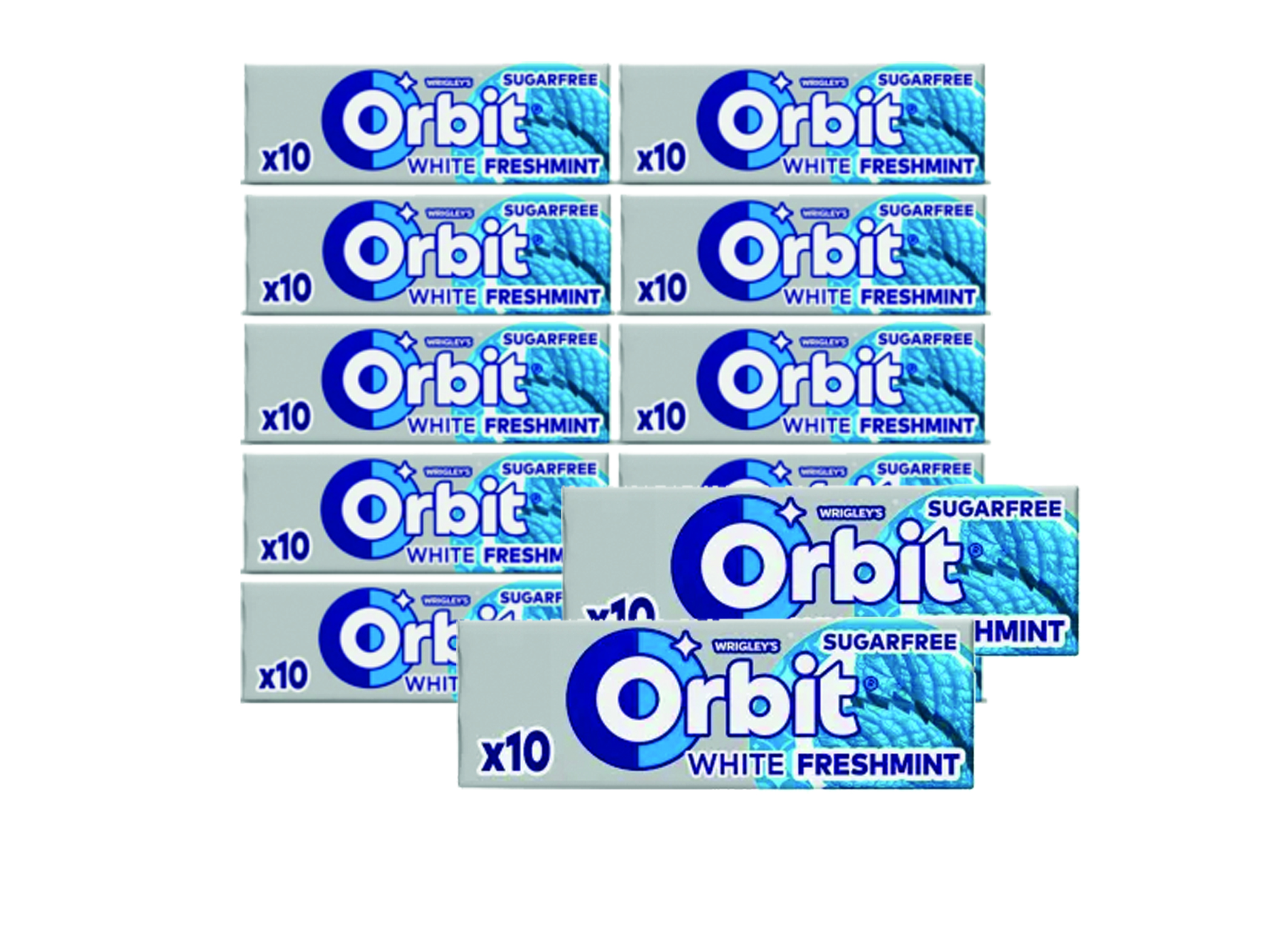 (Bild für) Orbit White Freshmint Single 14g 30
