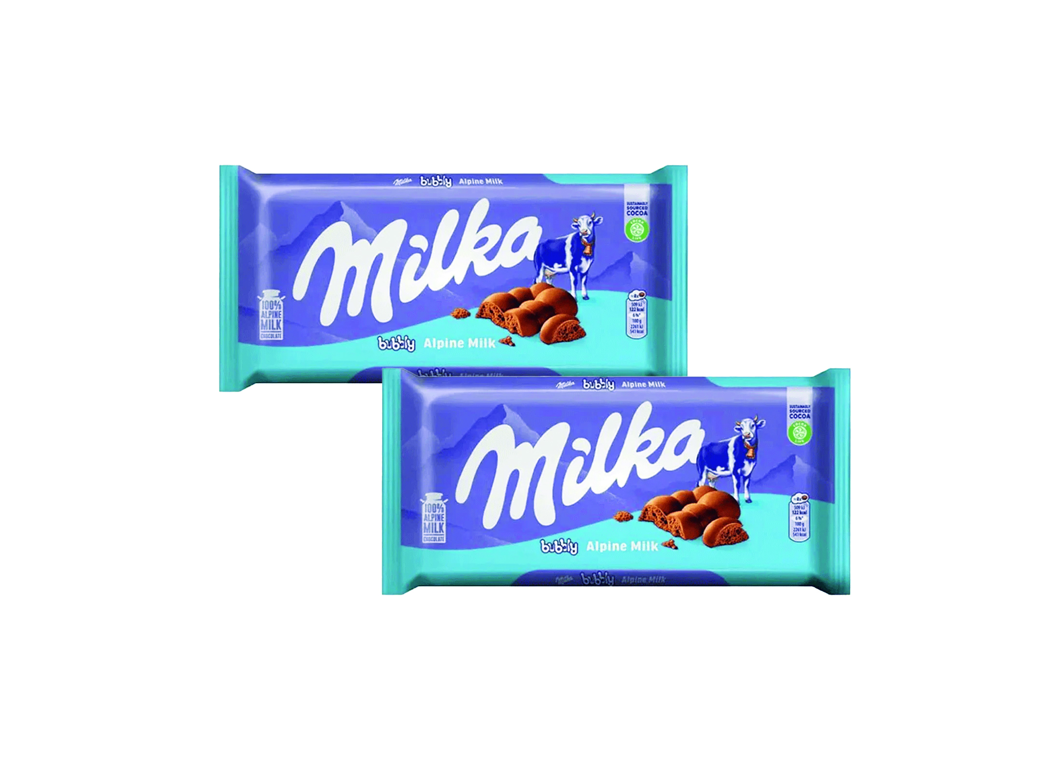 (Bild für) Milka Bubbly Alpenmilch 90g 14