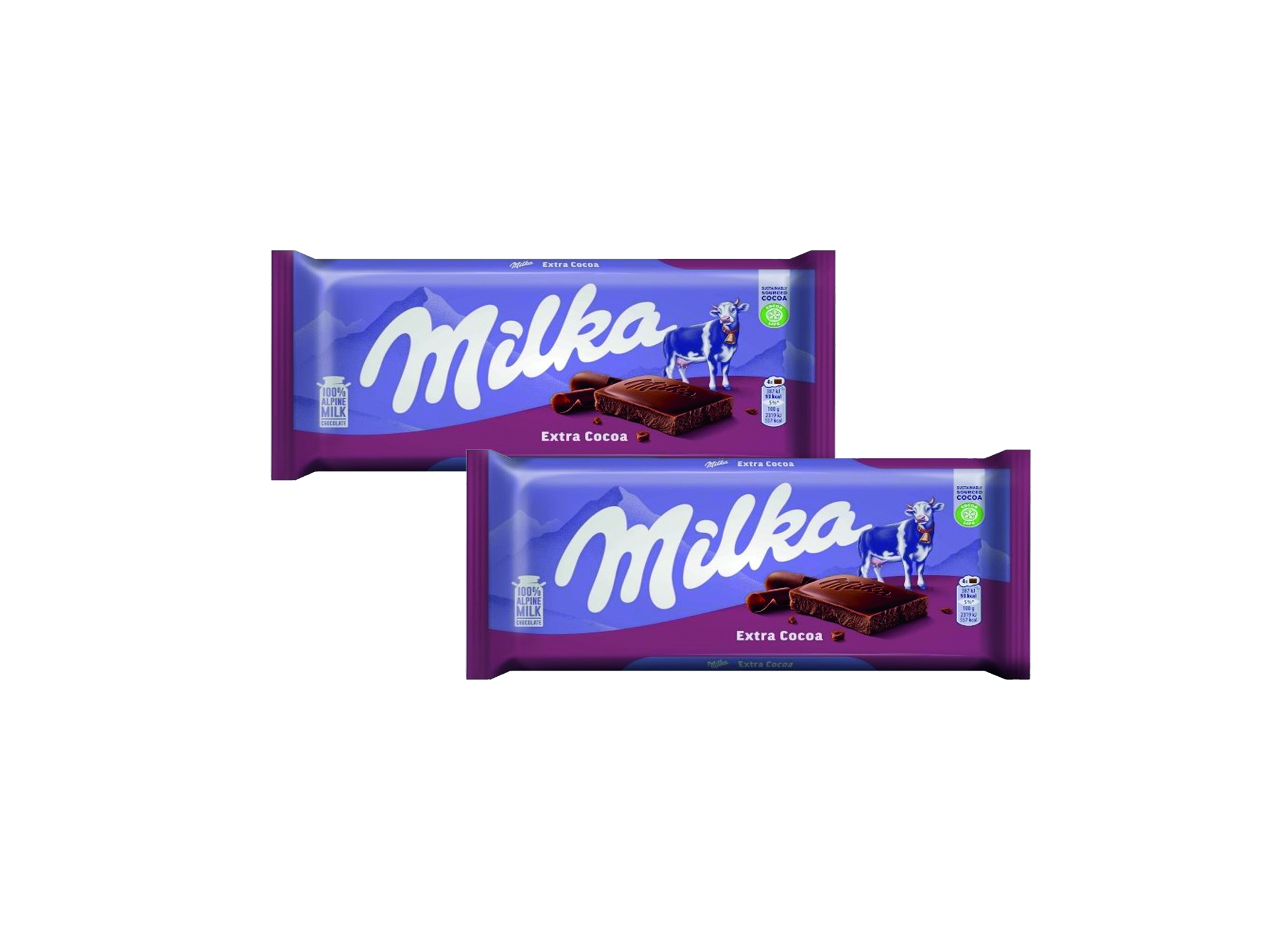 (Bild für) Milka Dark Extra Cacao 90g 25
