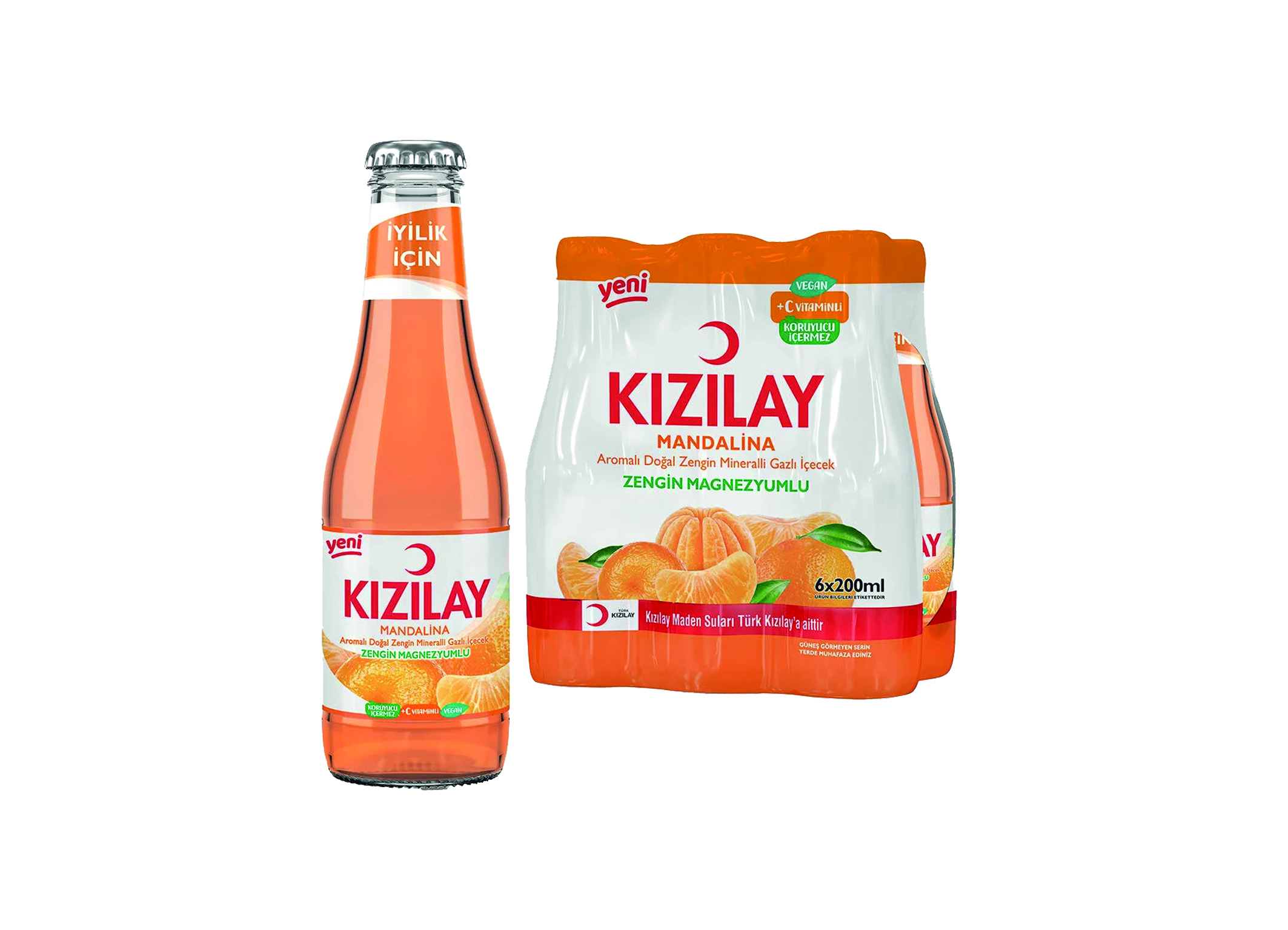 (Bild für) Kizilay Mandarine 0,2L FL EW 24
