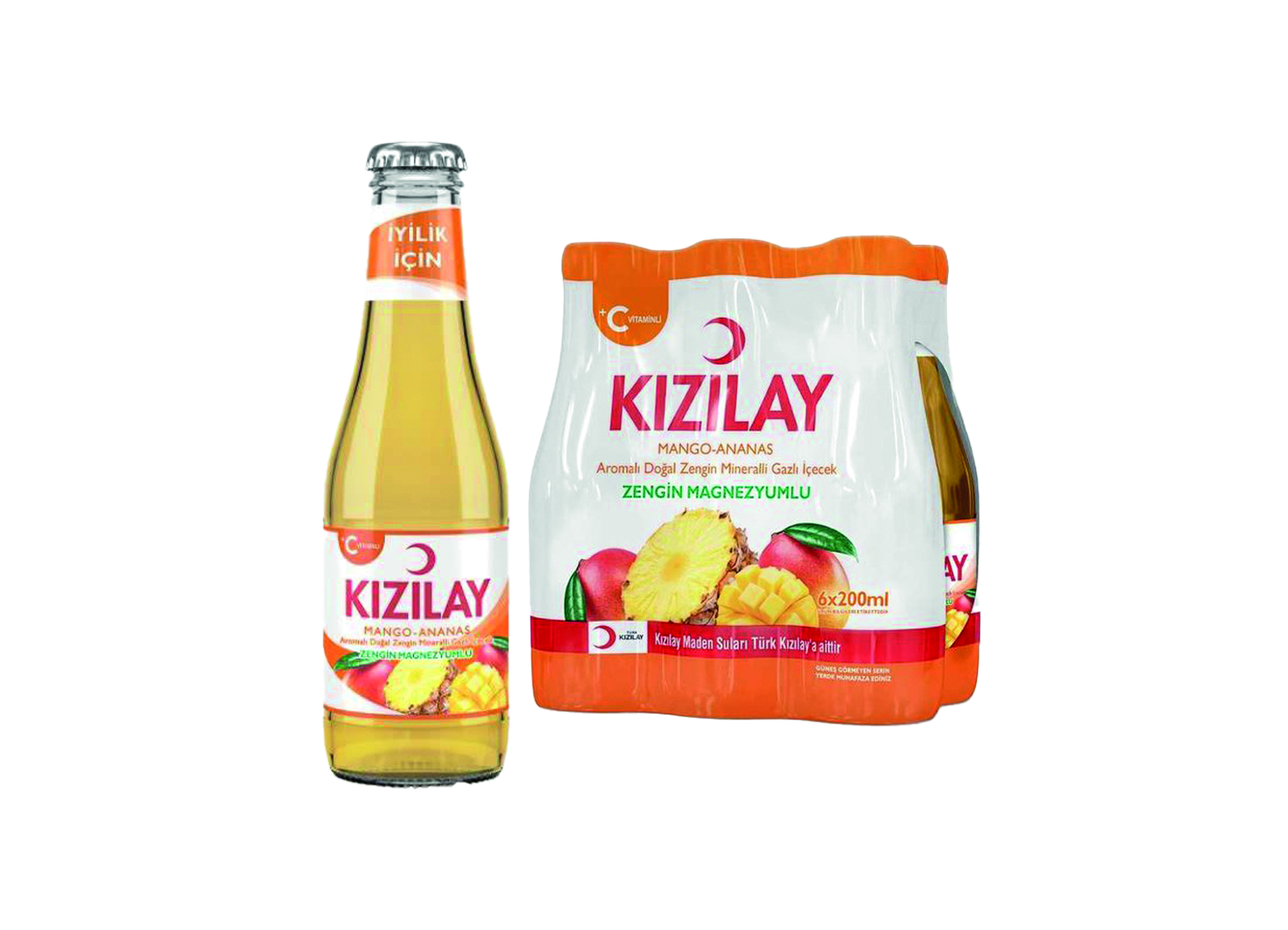 (Bild für) Kizilay Mango-Ananas 0,2L FL EW 24
