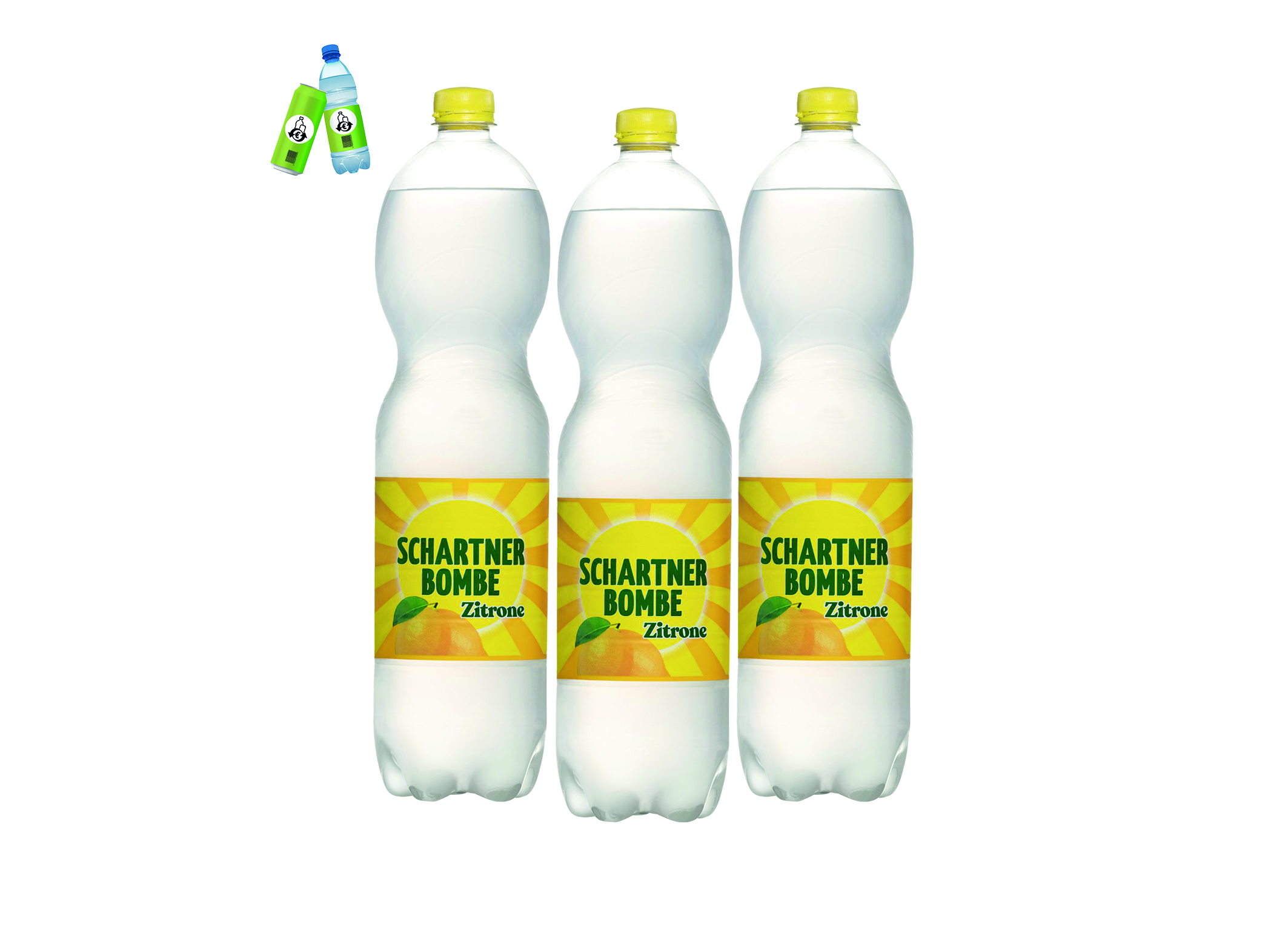 (Bild für) Schartner Bombe Zitrone 1,5L PET EWP 6
