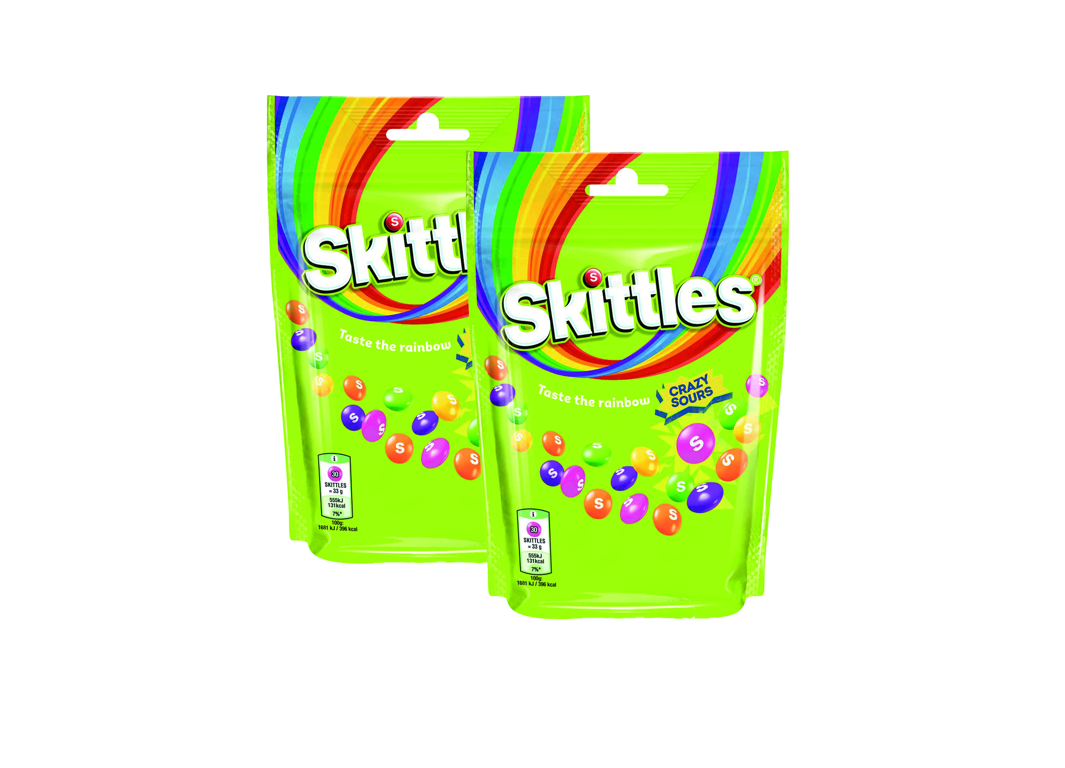 (Bild für) Skittles Crazy Sours 136g 15