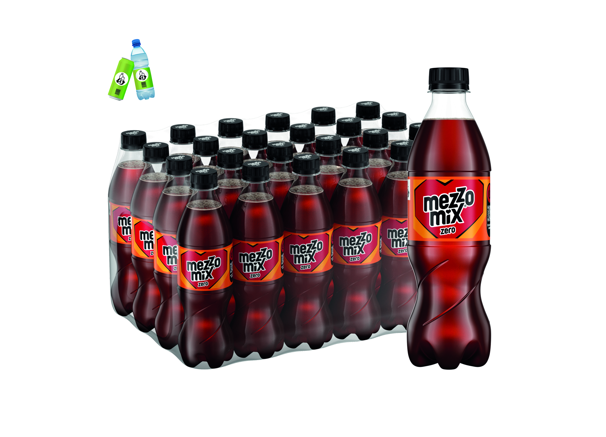 (Bild für) Mezzo Mix Zero 0,5L PET EWP 24