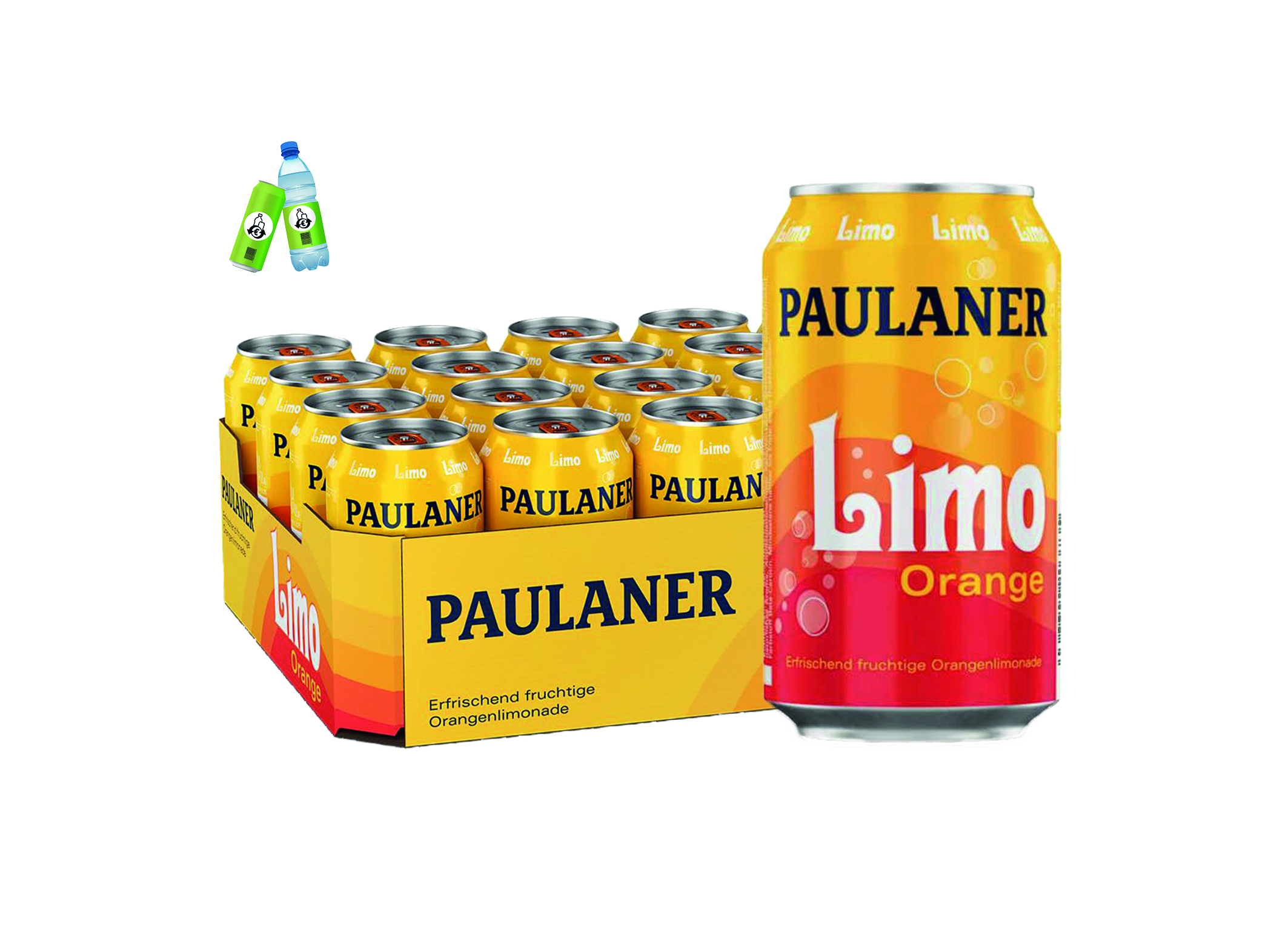 (Bild für) Paulaner Orange 0,33L DS EWP 24