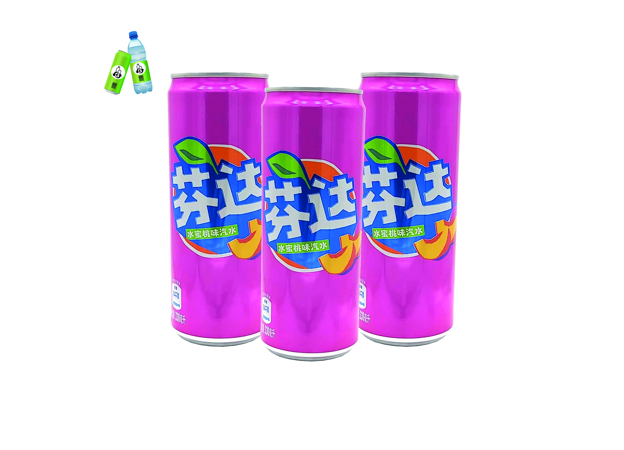 (Bild für) Fanta White Peach China 0,33L DS EWP 12