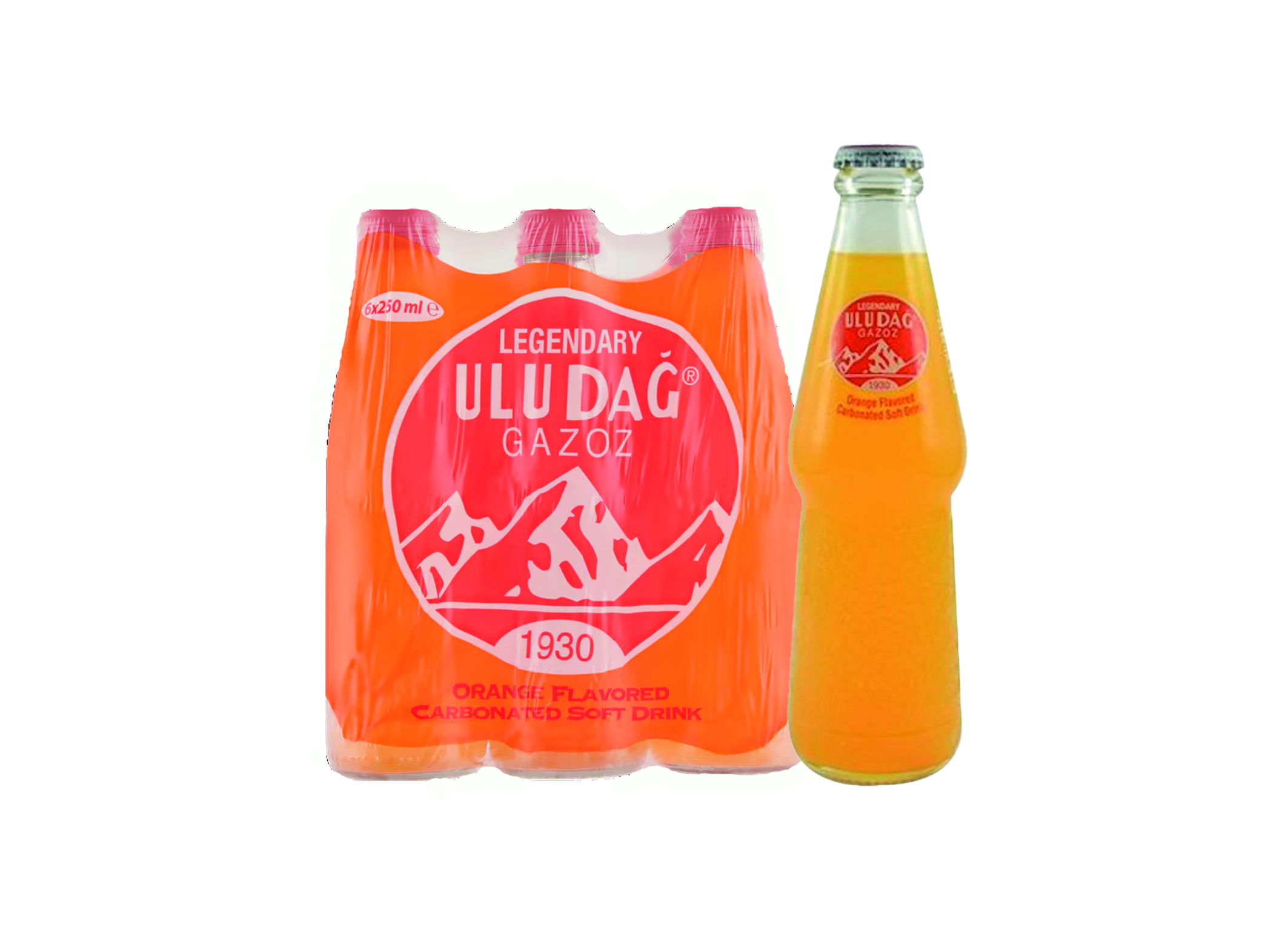 (Bild für) Uludag Orange 0,25L FL EW 24