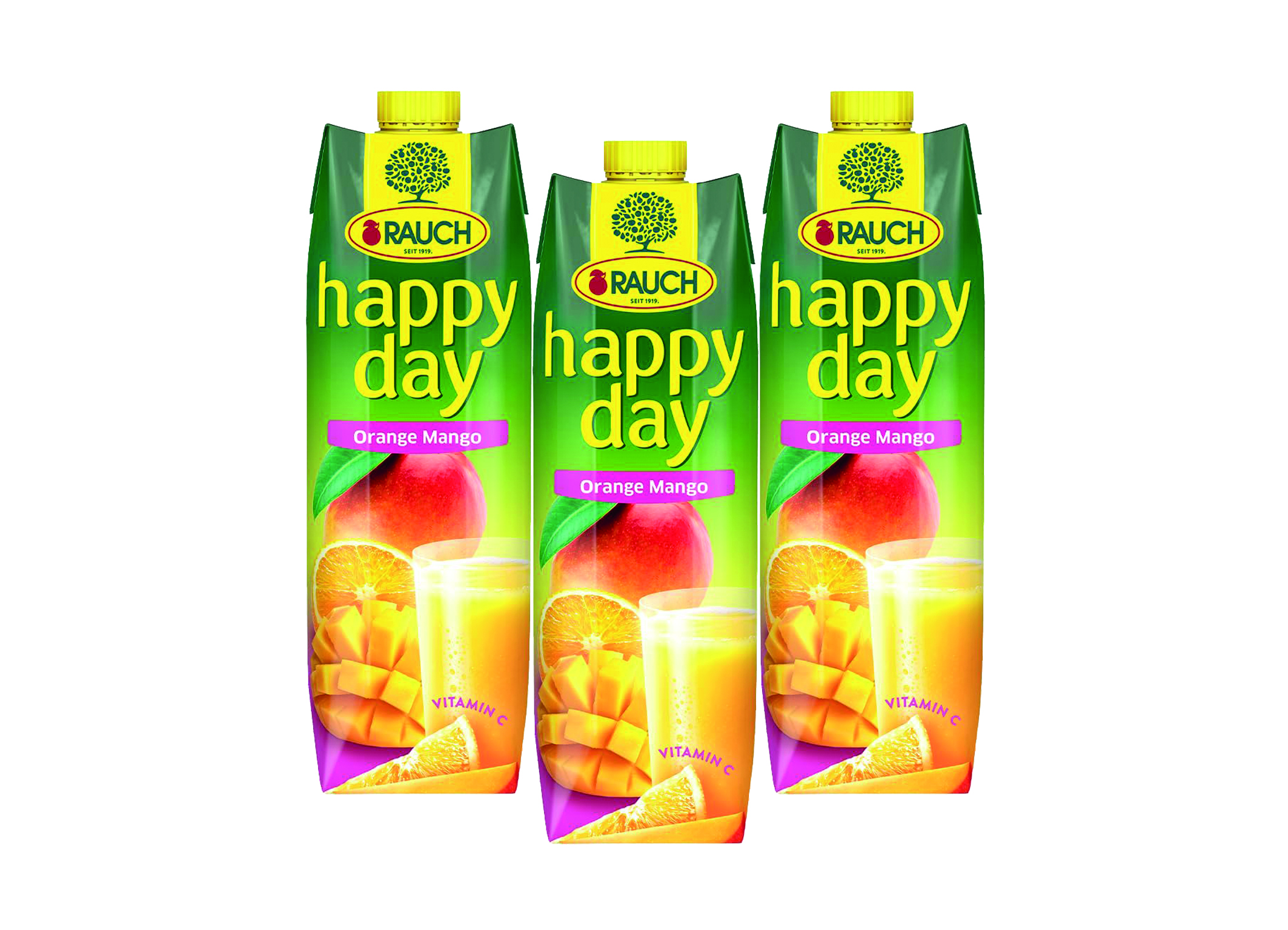 (Bild für) Happy Day Orange-Mango 1L 12
