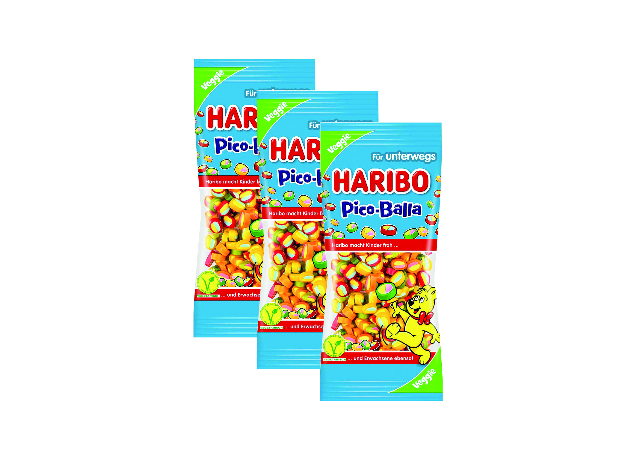 (Bild für) Haribo Pico-Balla Minis 65g 12