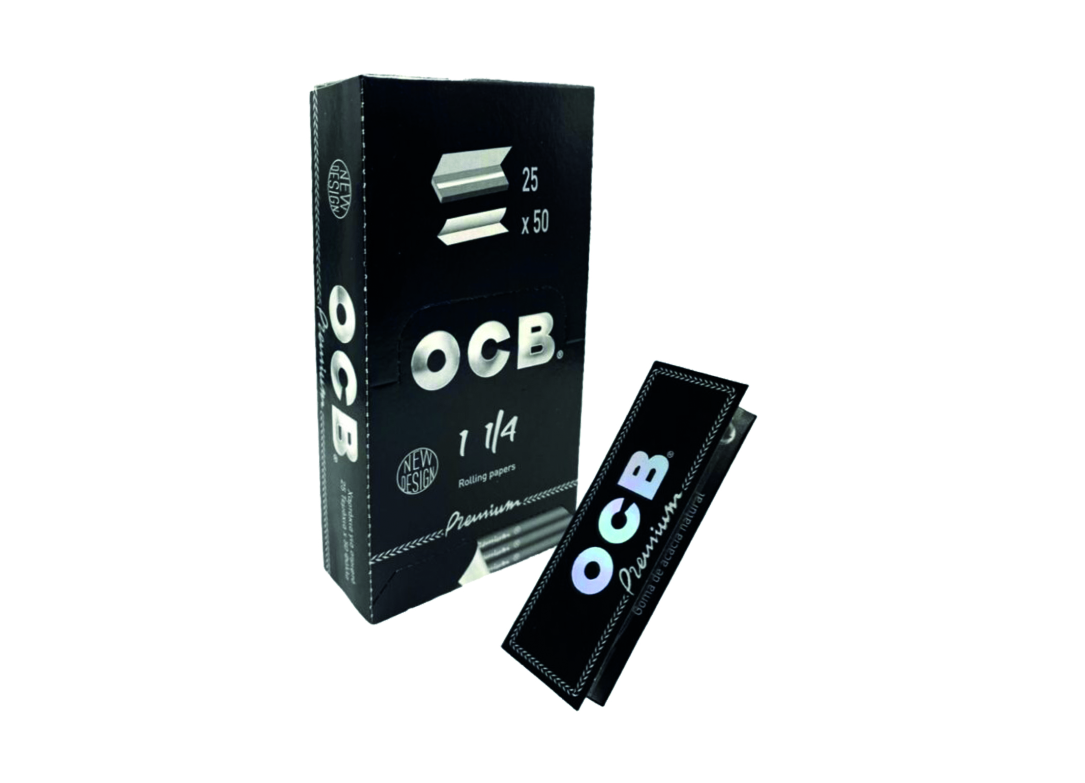 (Bild für) OCB Premium Slim Filterpapier 1 1/4 25