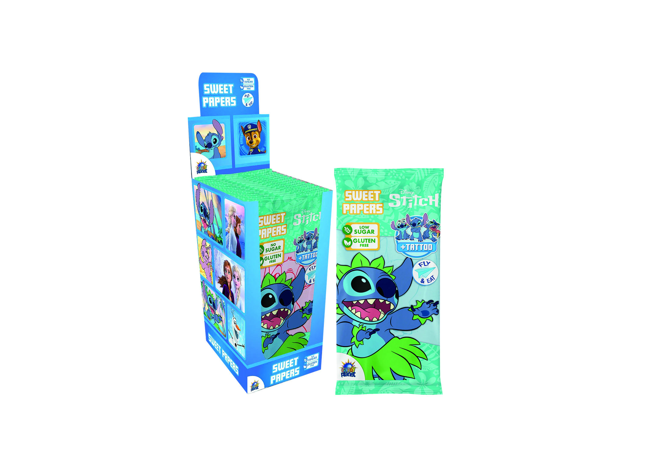 (Bild für) Disney Stitch Esspapier mit Tattoo 8g 25