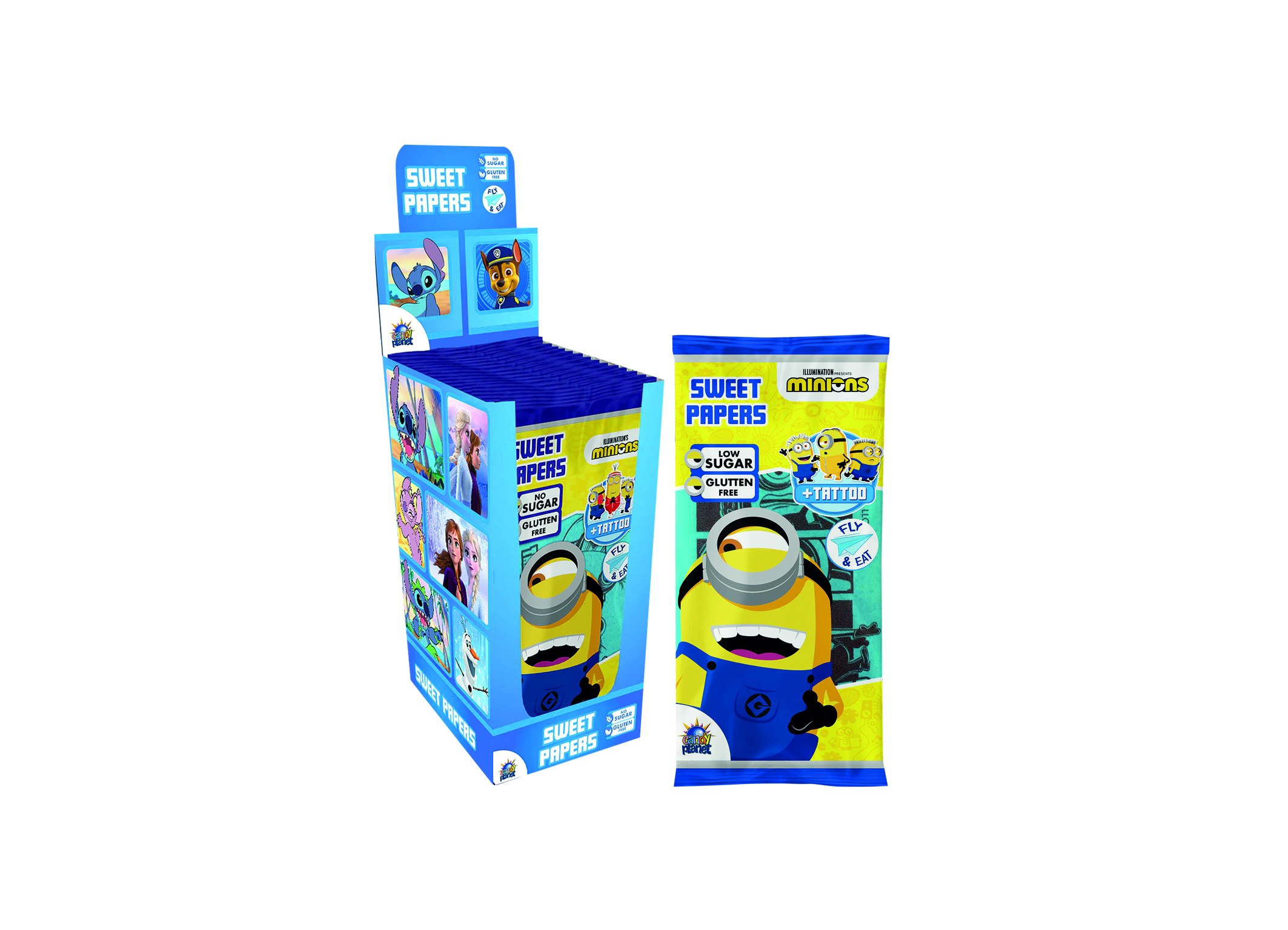 (Bild für) Minions Esspapier mit Tattoo 8g 25