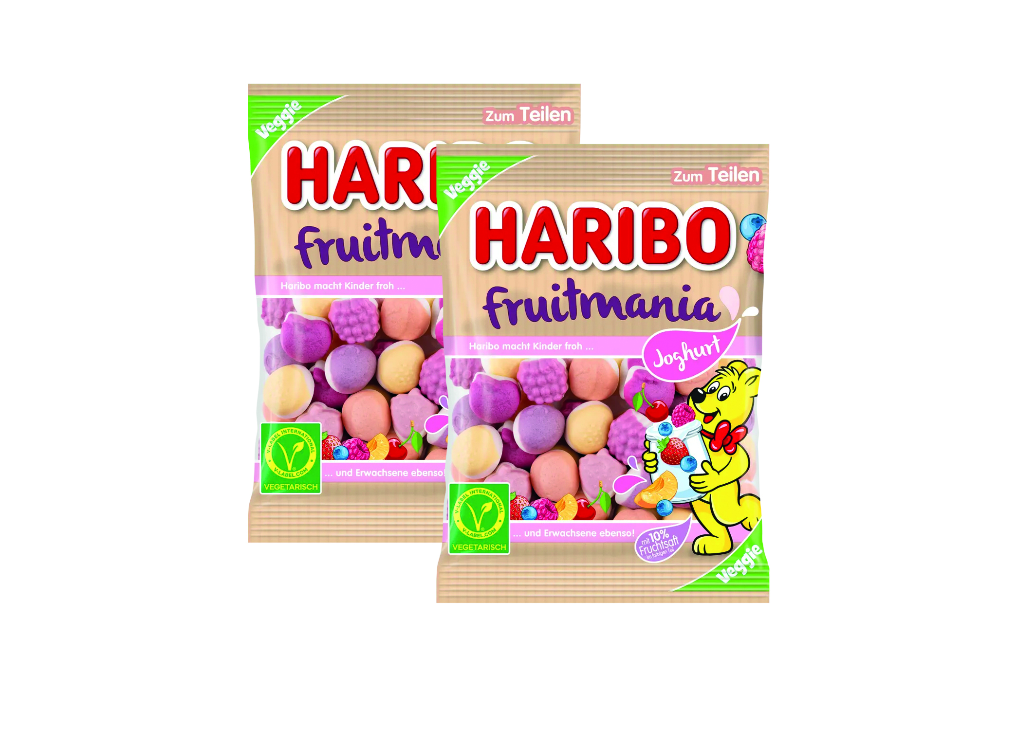 (Bild für) Haribo Fruitmania Joghurt 160g 14