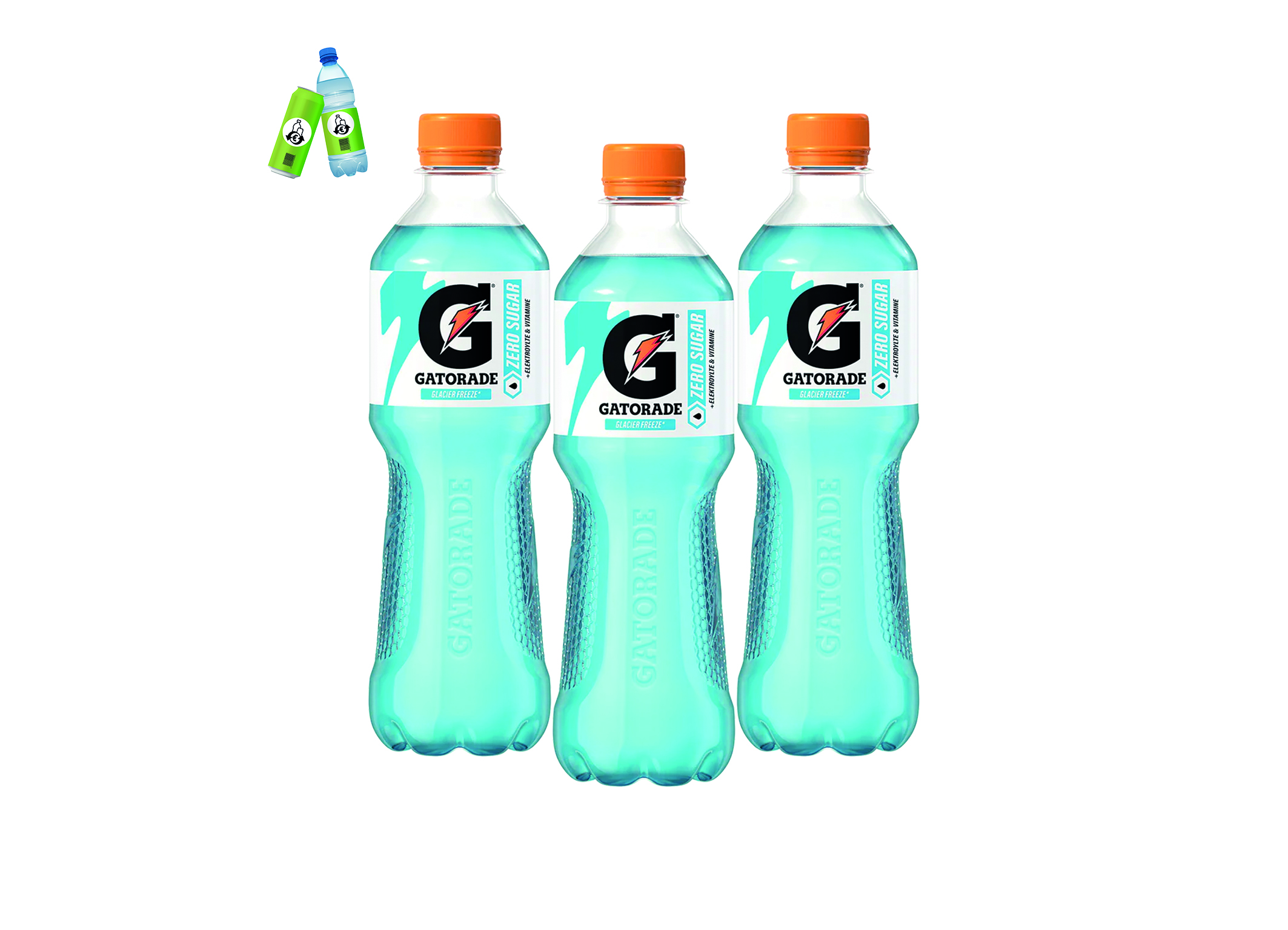 (Bild für) Gatorade Glacier Freeze Zero Sugar 0,5L PET EWP 12