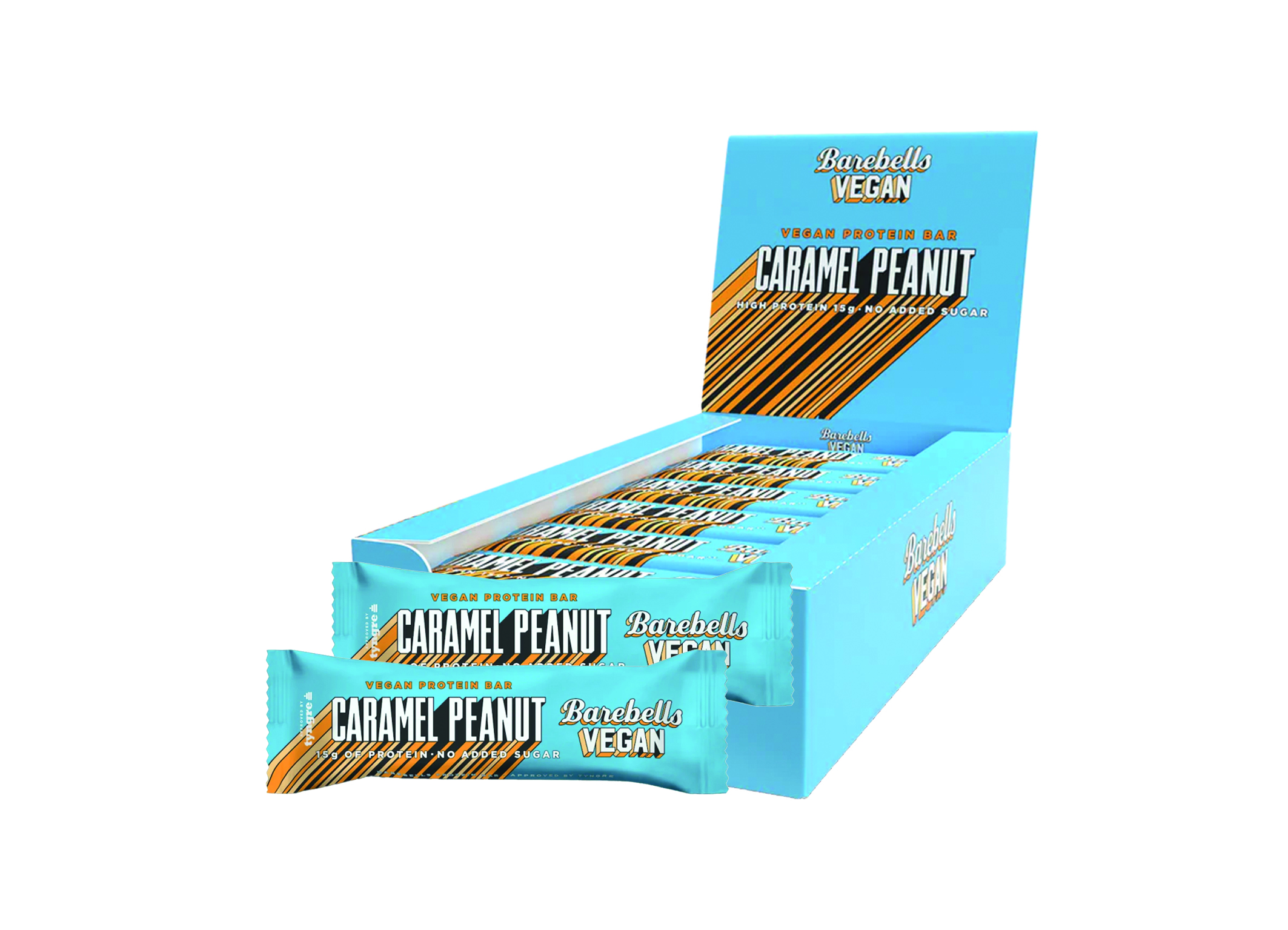 (Bild für) Barebells Vegan Proteinriegel Caramel Peanut 55g 12