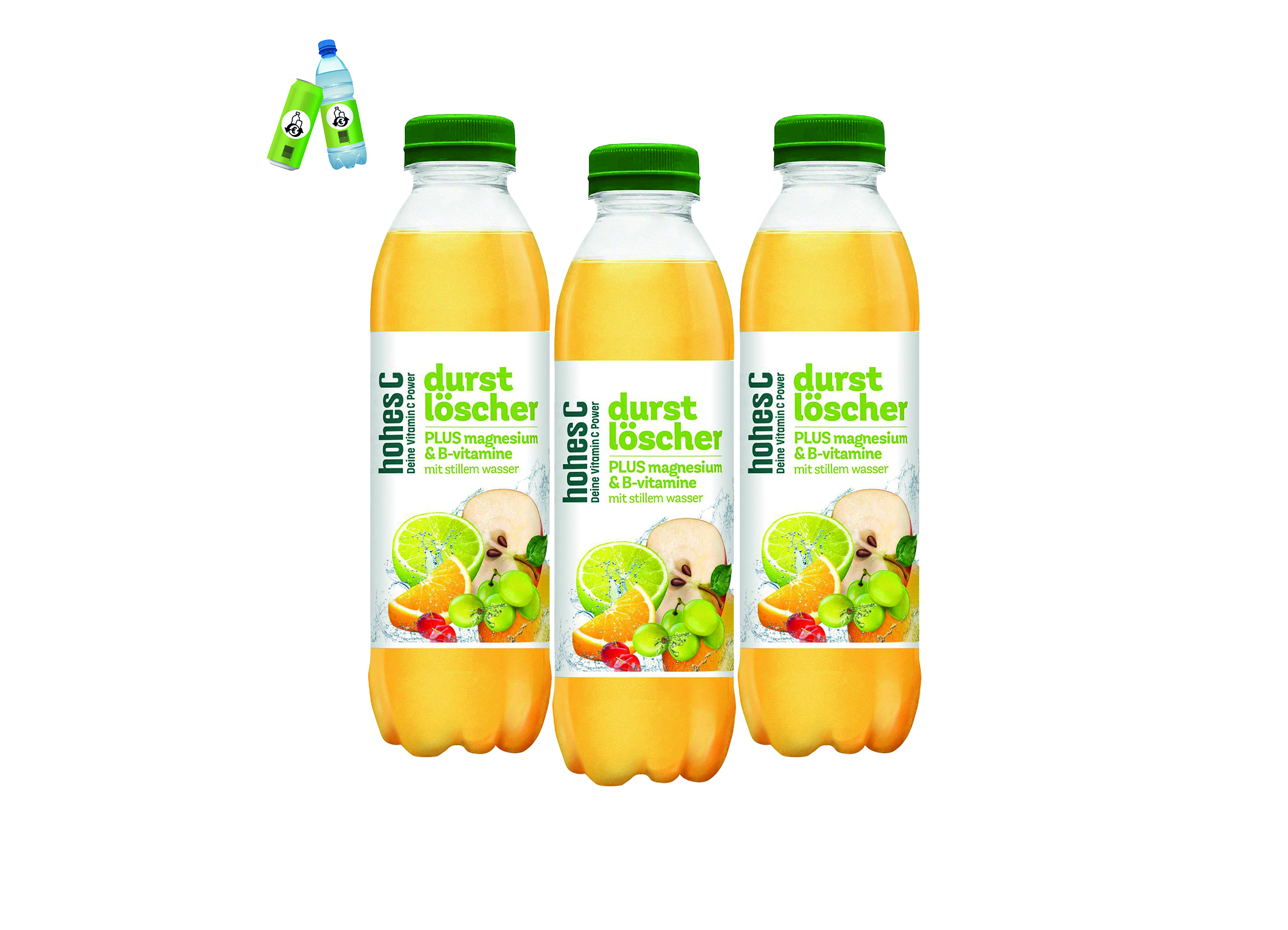 (Bild für) Hohes C Durstlöscher Magnesium 0,5L PET EWP 12