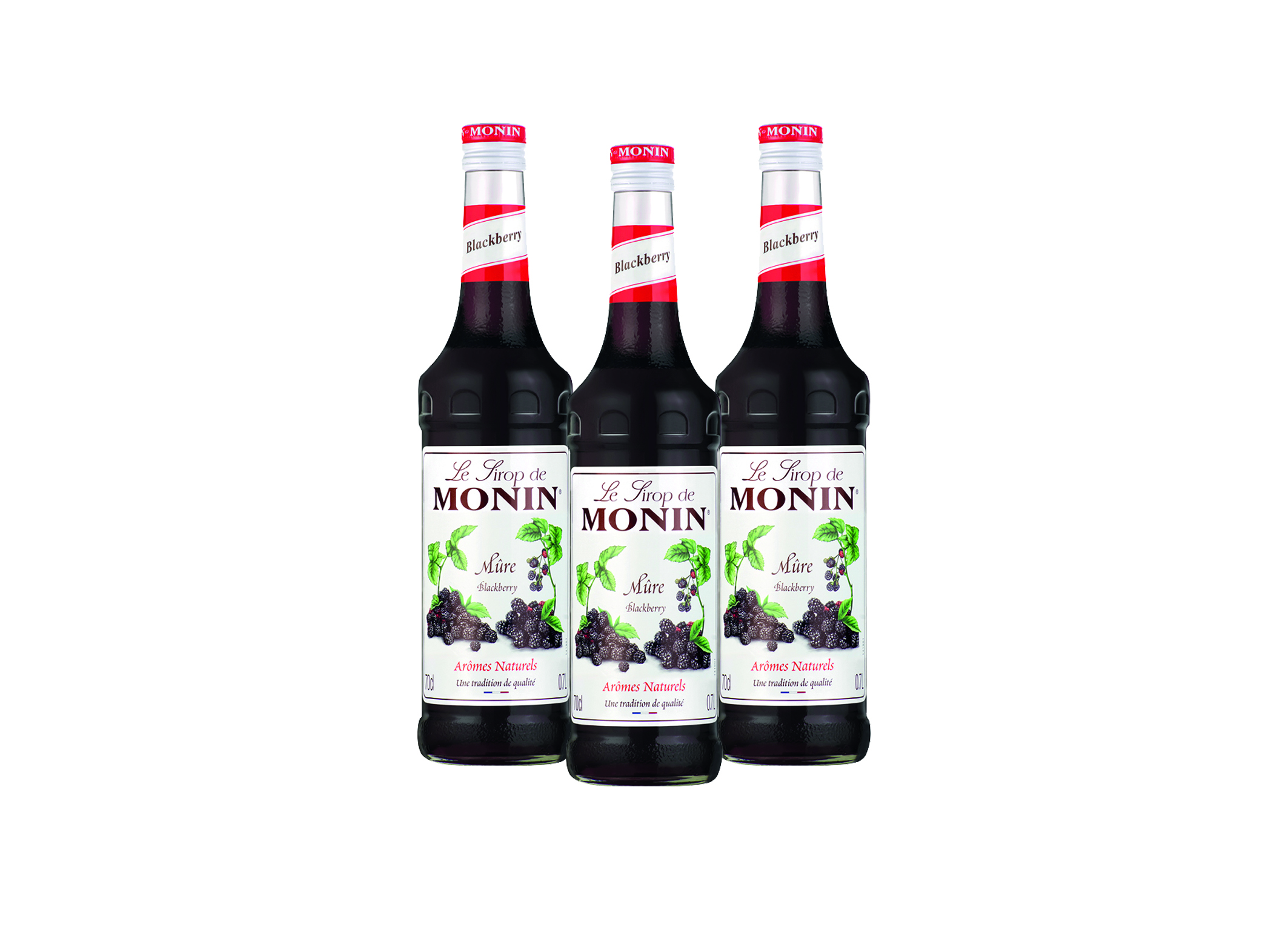 (Bild für) Monin Sirup Blackberry (Brombeer) 0,7L 6