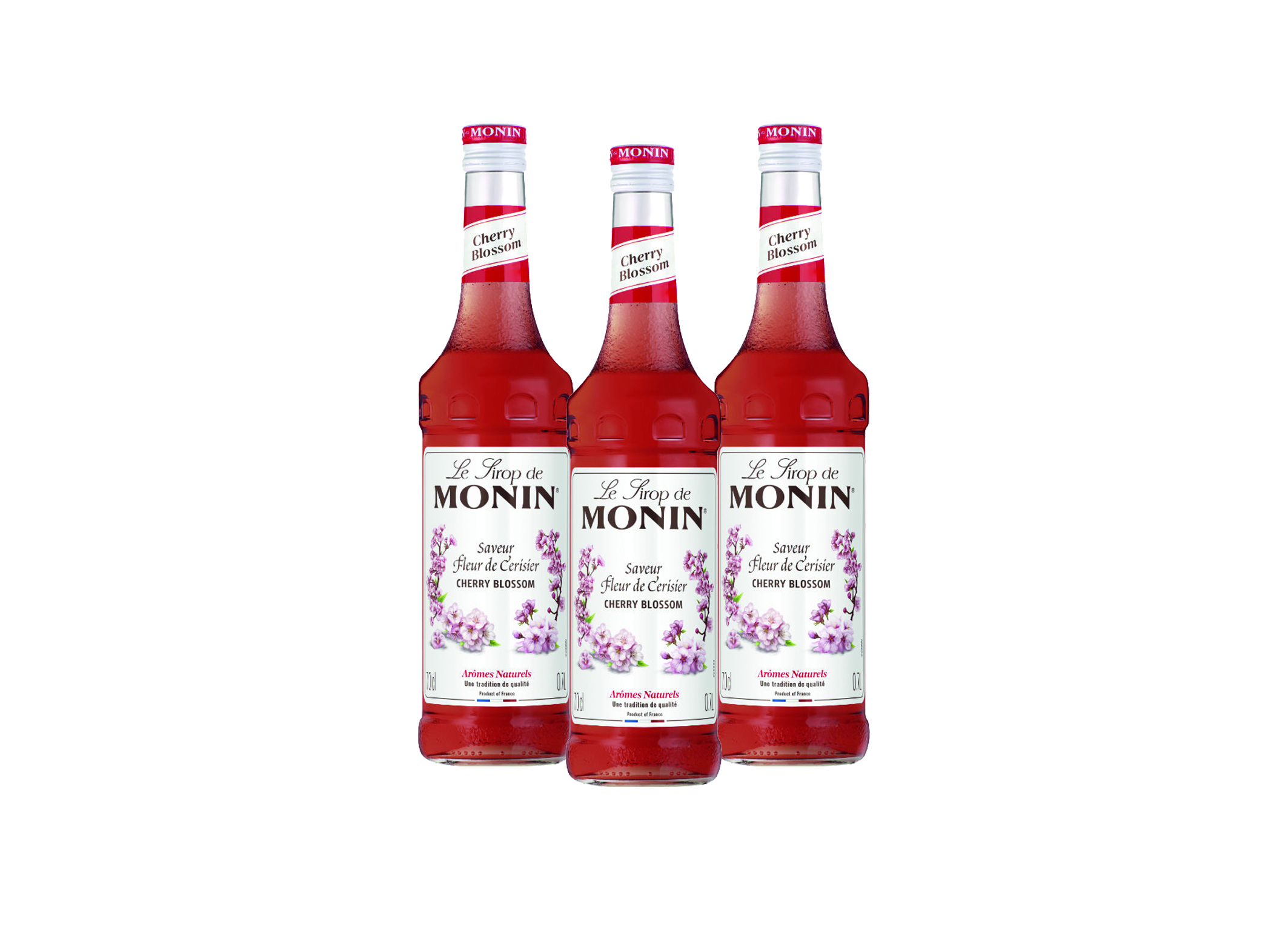 (Bild für) Monin Sirup Cherry Blossom (Japanische Kirschblüte) 0,7L 6