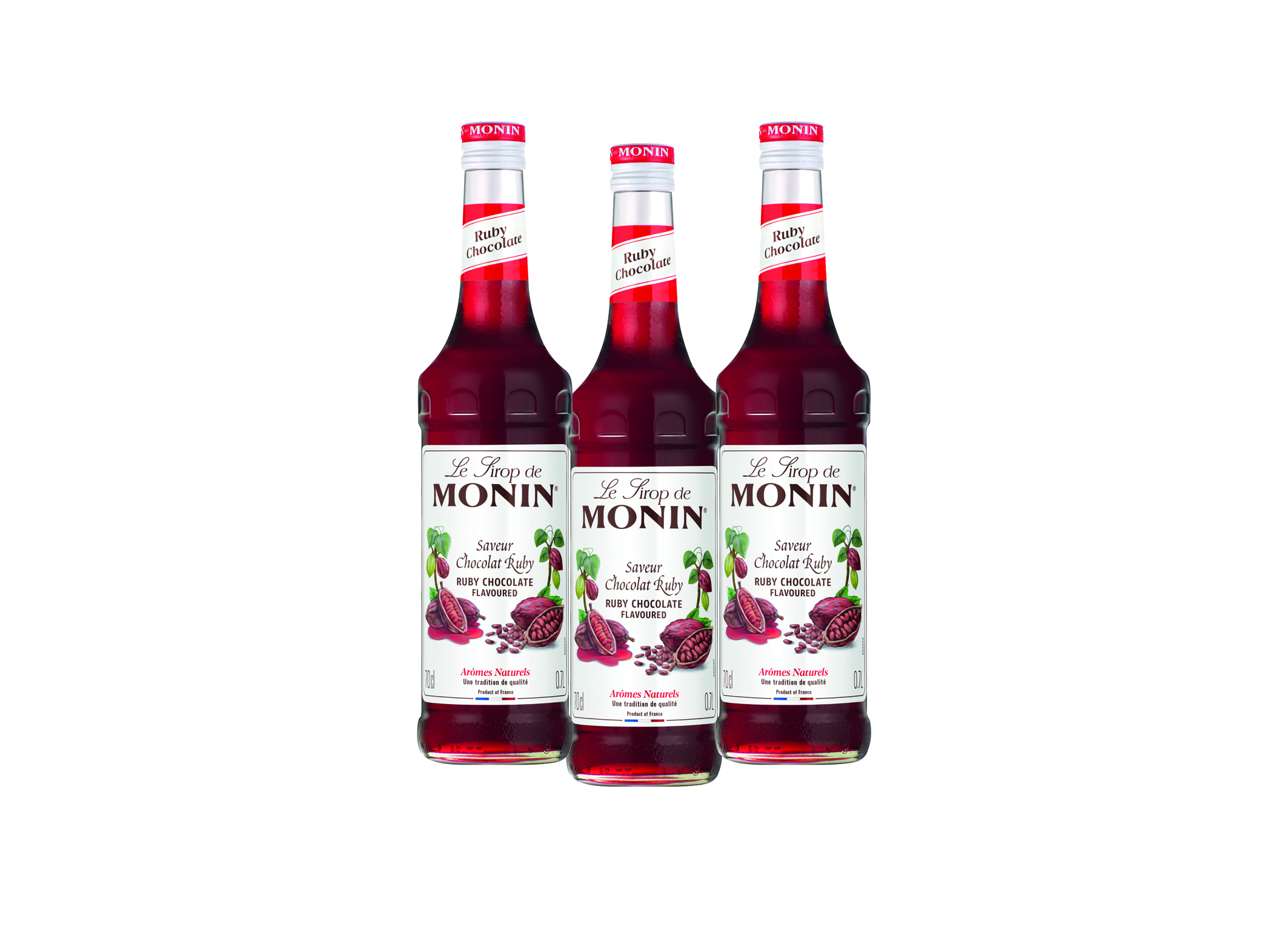 (Bild für) Monin Sirup Ruby Chocolate 0,7L 1