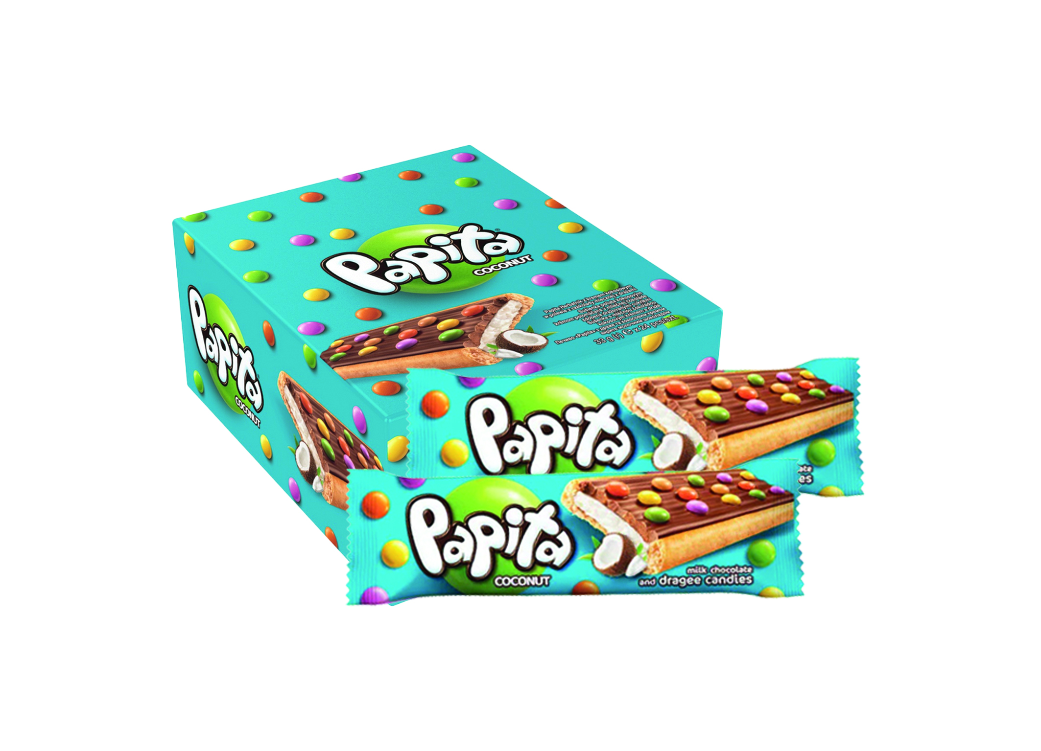 (Bild für) Papita Coconut 33g 24
