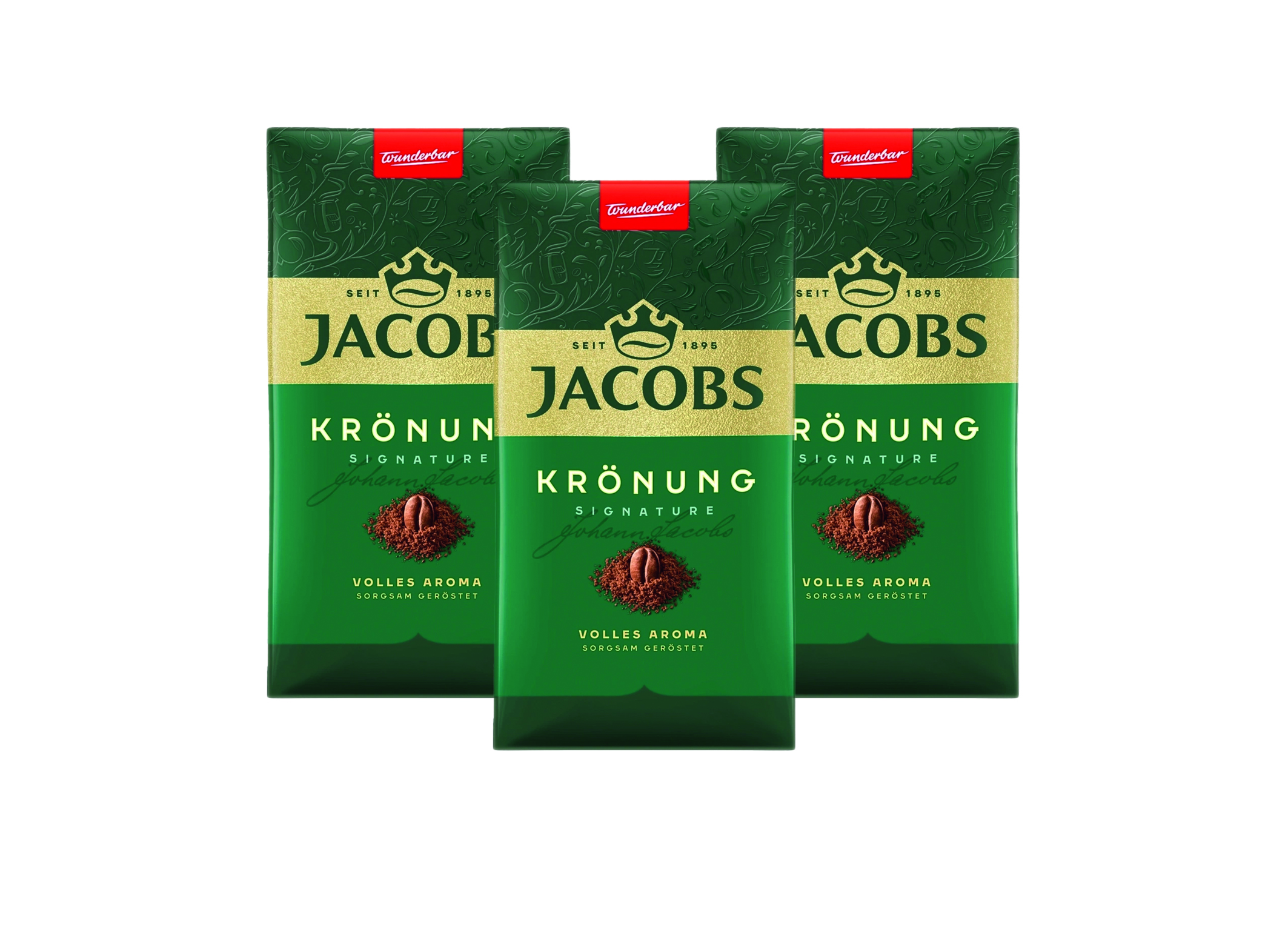 (Bild für) Jacobs Kronung gemahlener Kaffee 500g 1