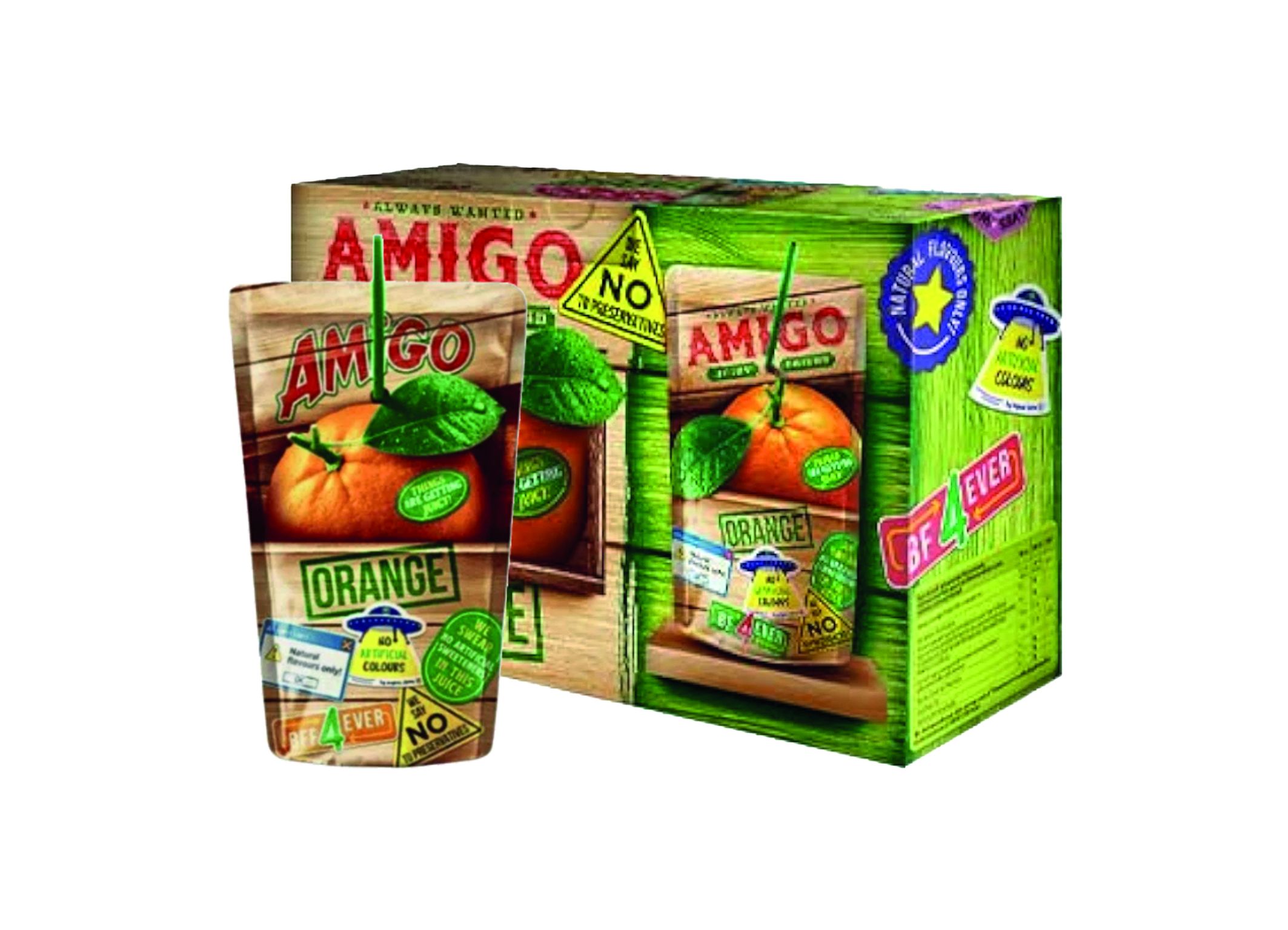 (Bild für) Amigo Orange 0,2L 8