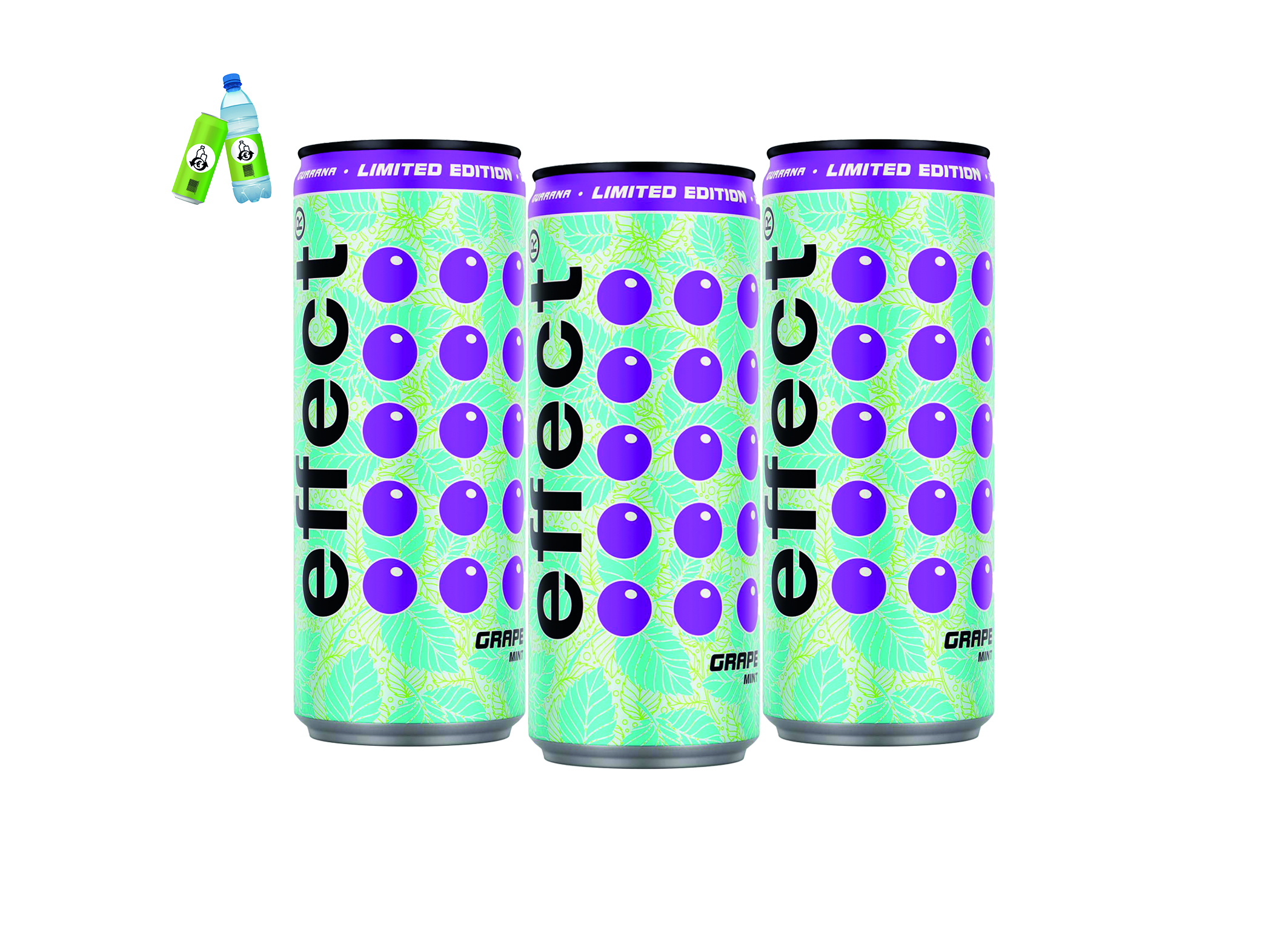 (Bild für) Effect Energy Grape Mint 0,25L DS EWP 24