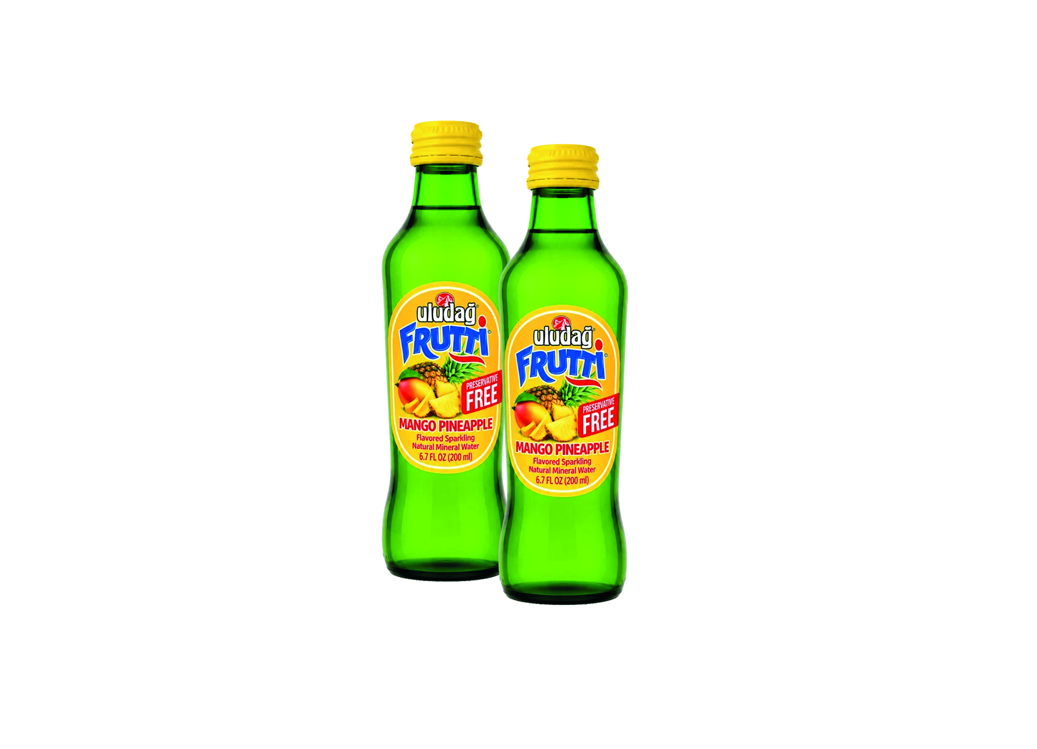 (Bild für) Uludag Frutti Mango-Ananas 0,2L FL EW 24