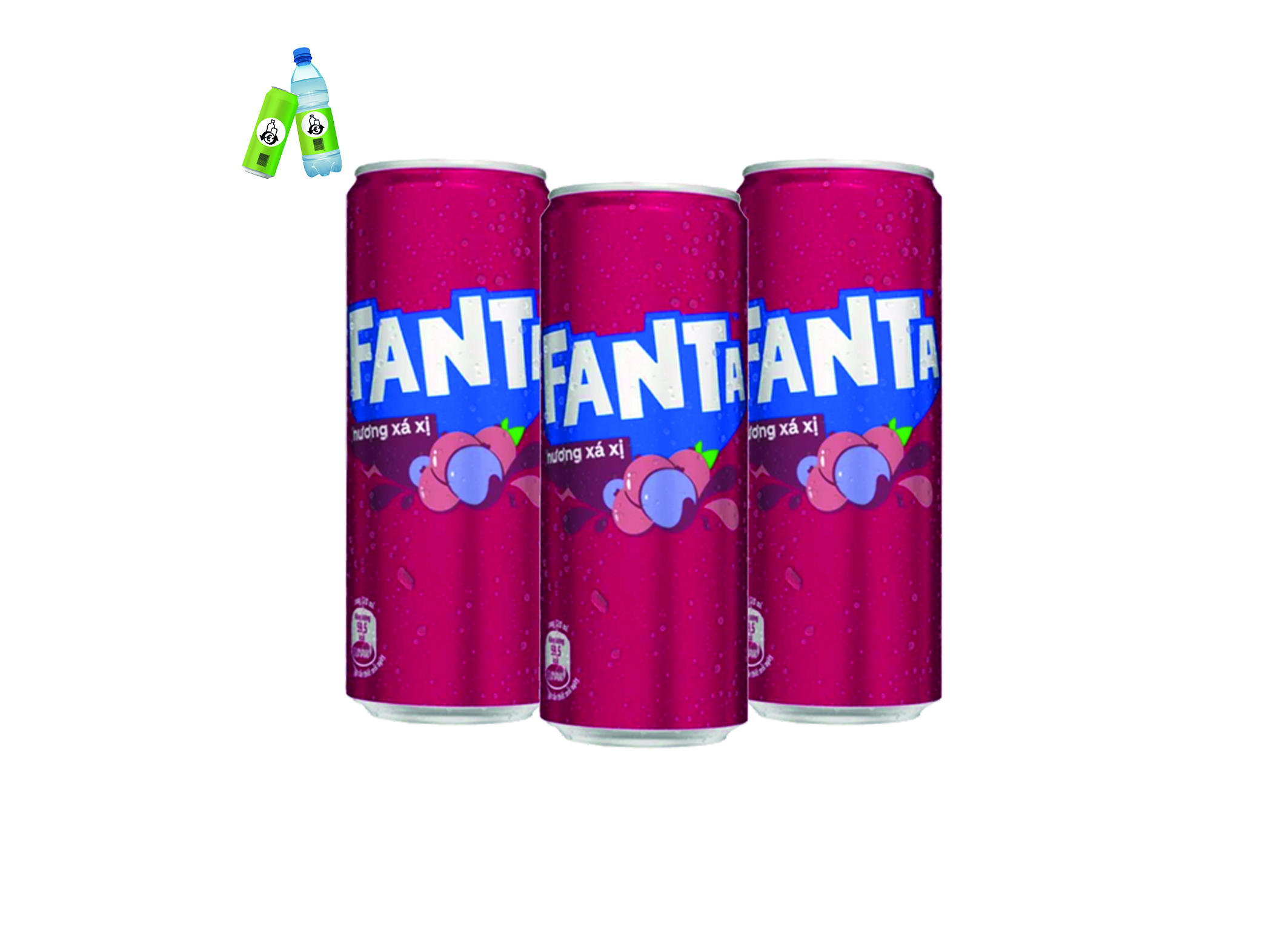 (Bild für) Fanta Sarsi Vietnam 0,32L DS EWP 24