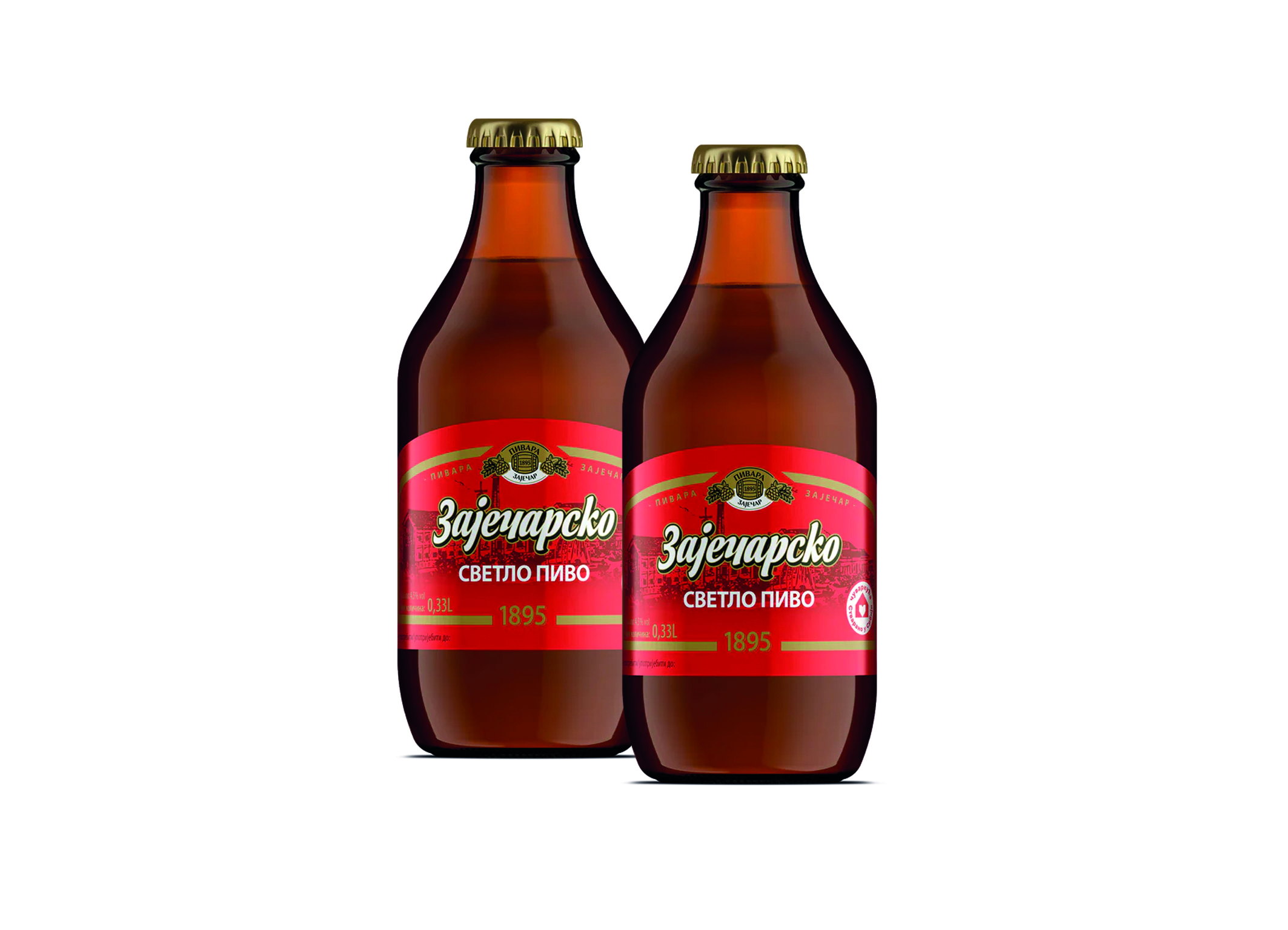 (Bild für) Zajecarsko Lager 0,33L 4,5% FL EW 20