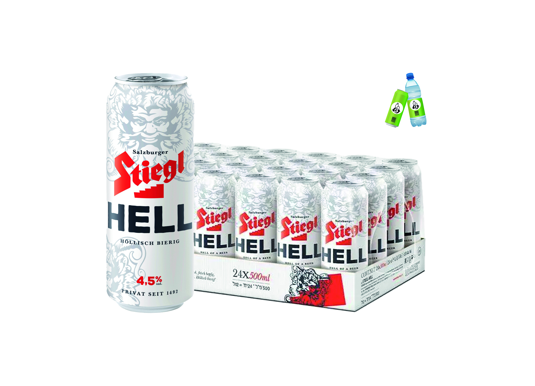 (Bild für) Stiegl Hell 0,5L DS EWP 24
