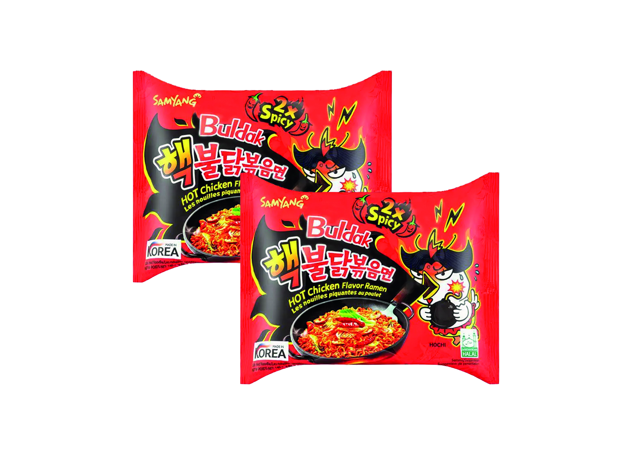 (Bild für) Samyang Buldak 2x Spicy Hot Chicken 140g 40