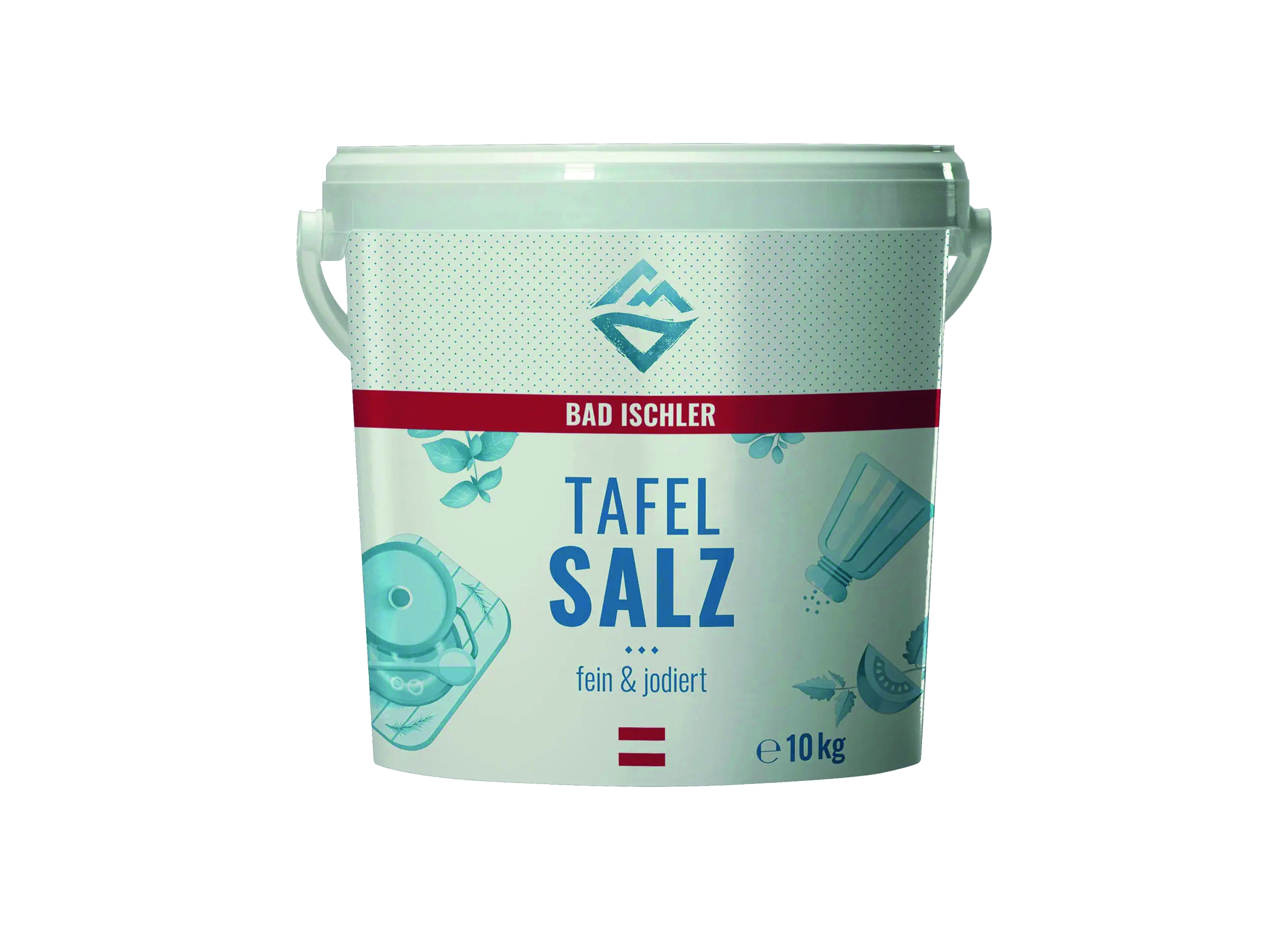 (Bild für) Bad Ischler Tafelsalz Kübel 10kg 1