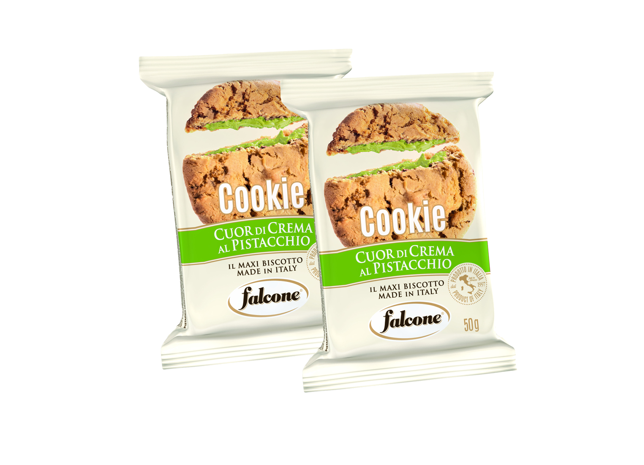 (Bild für) Falcone American XL Cookie Pistazie 50g 40
