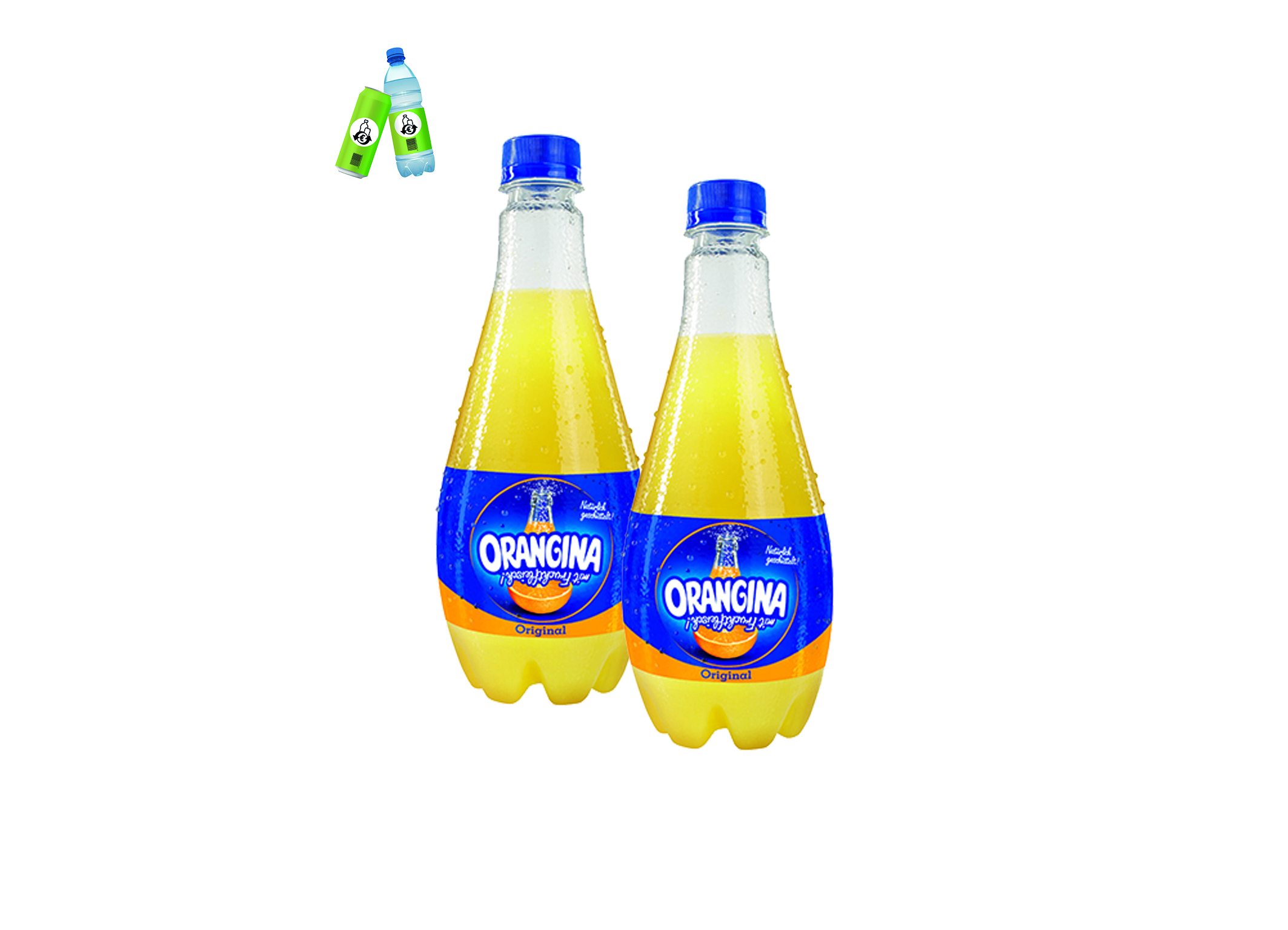 (Bild für) Orangina Original 0,5L PET EWP 6