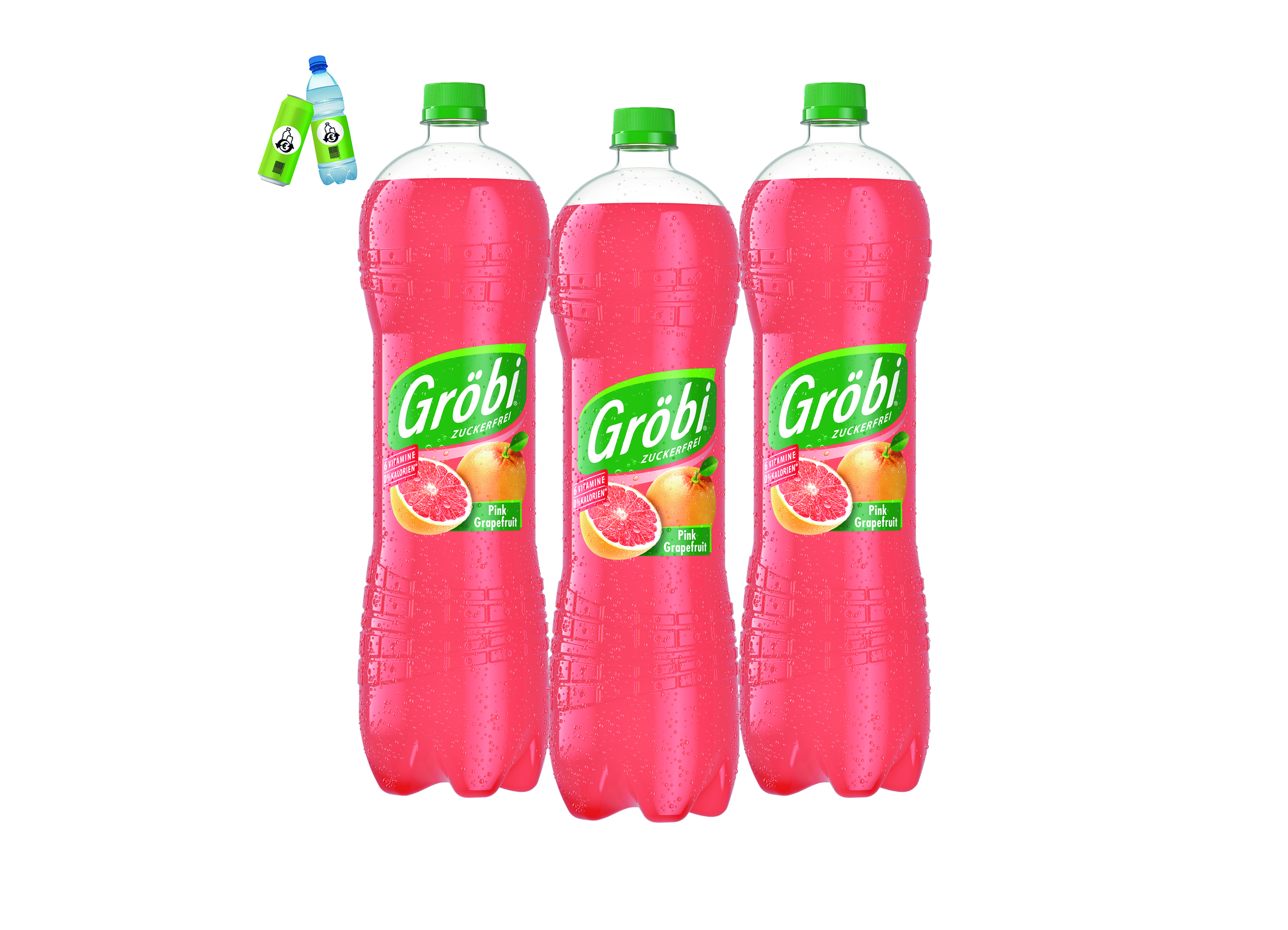 (Bild für) Gröbi Pink Grapefruit 1,5L PET EWP 6