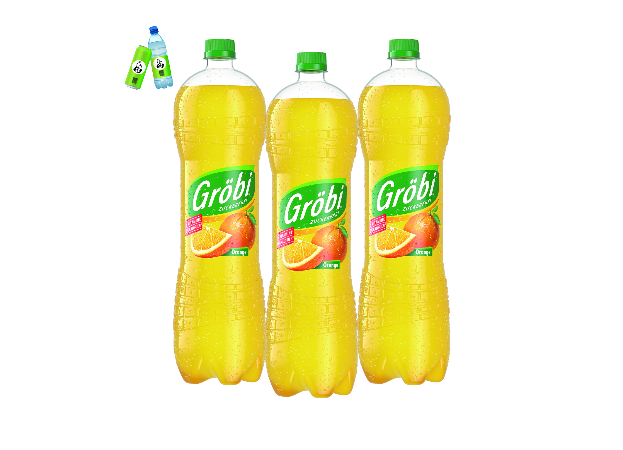 (Bild für) Gröbi Orange 1,5L PET EWP 6