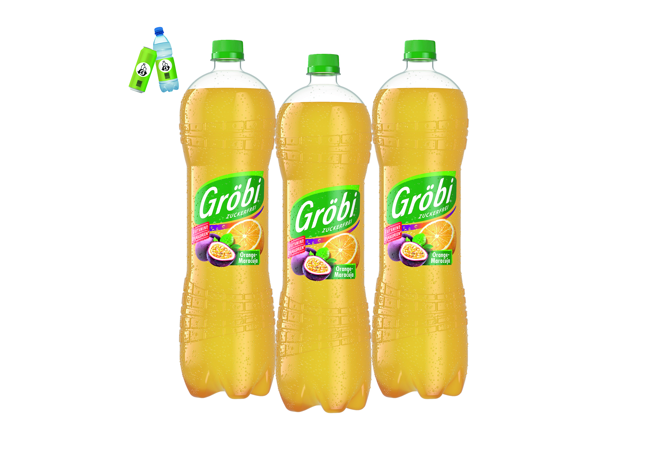 (Bild für) Gröbi Orange Maracuja 1,5L PET EWP 6