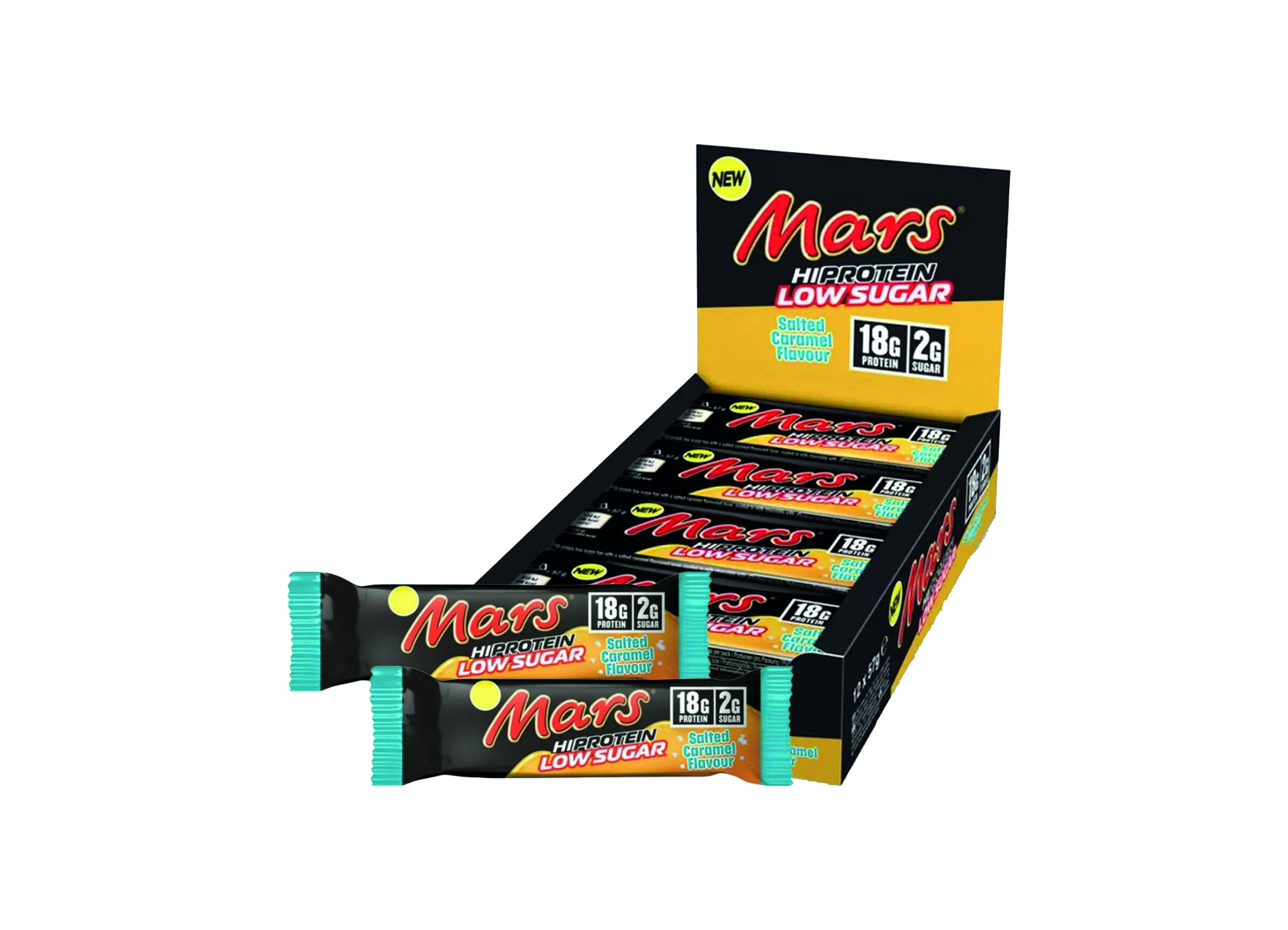 (Bild für) Mars Hi Protein Low Sugar Salted Caramel 57g 12
