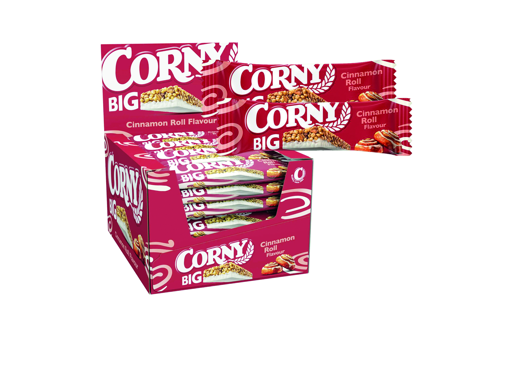 (Bild für) Corny Big Cinnamon Roll 40g 24