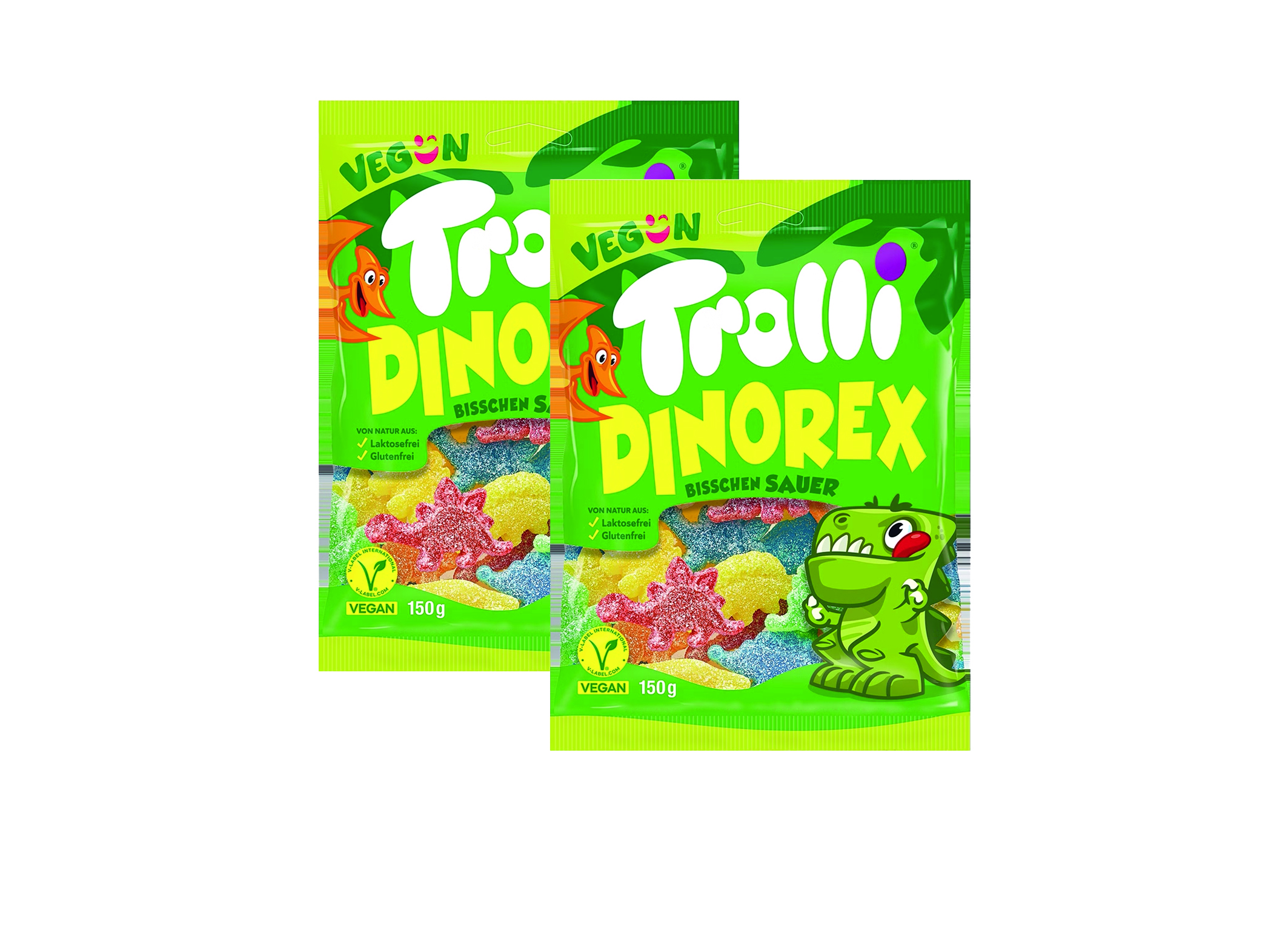 (Bild für) Trolli Dinorex Vegan 150g 21