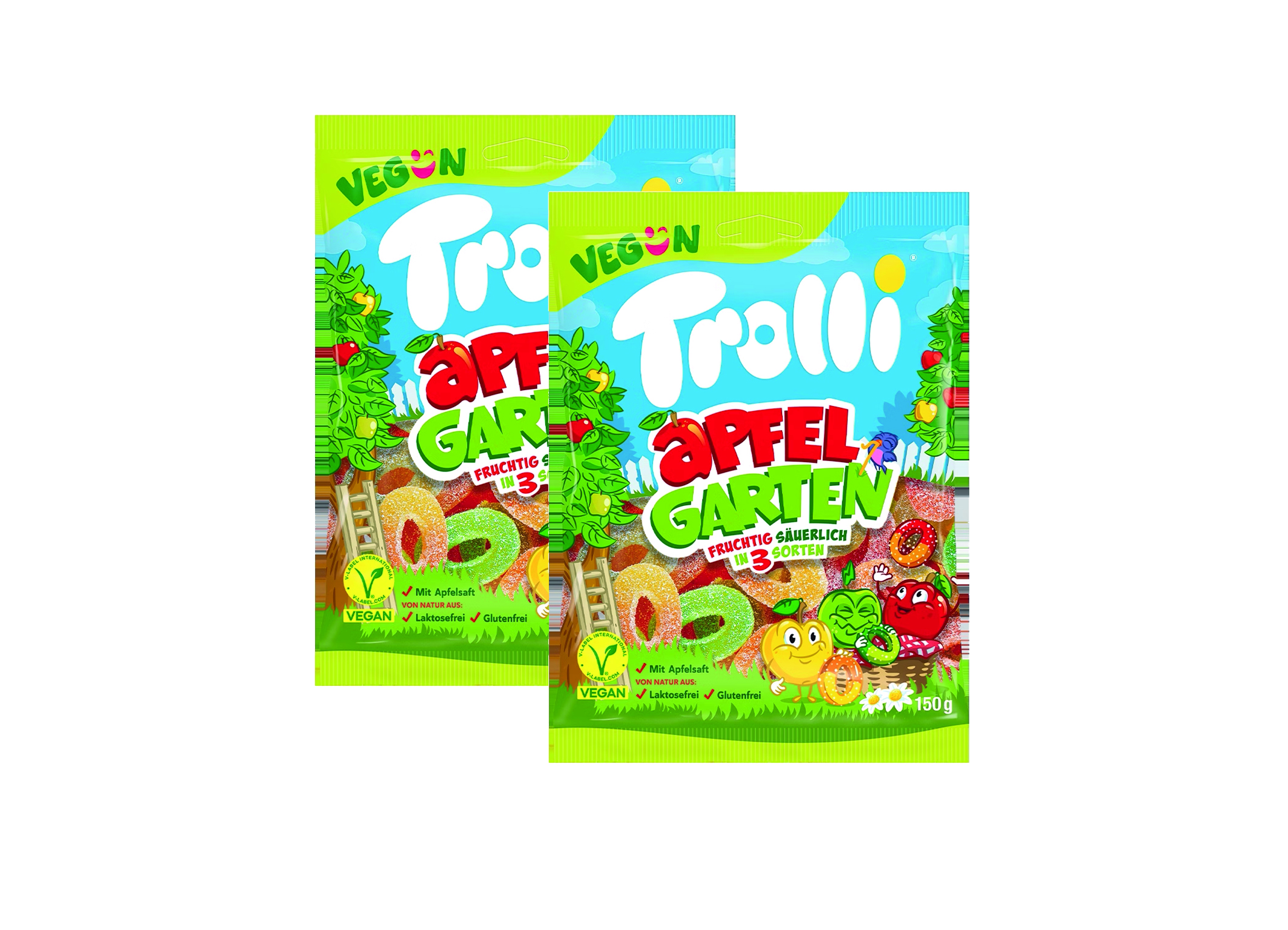 (image for) Trolli Apfelgarten Vegan 150g 20
