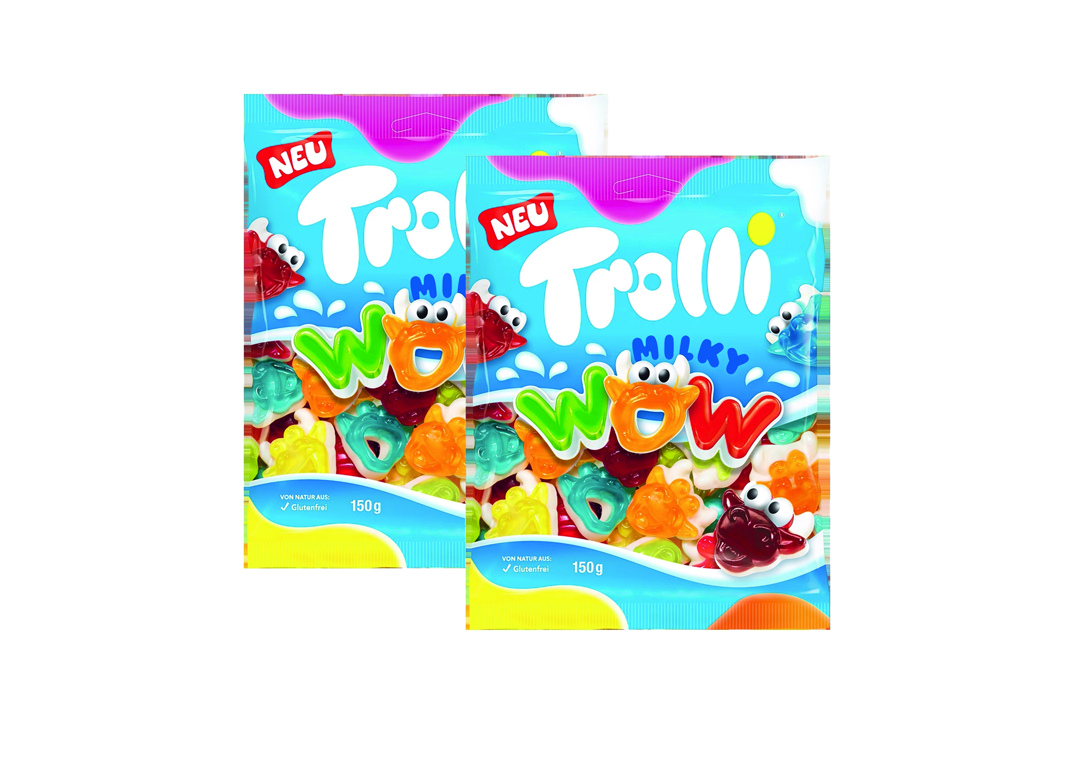 (Bild für) Trolli Milky Wow 150g 16