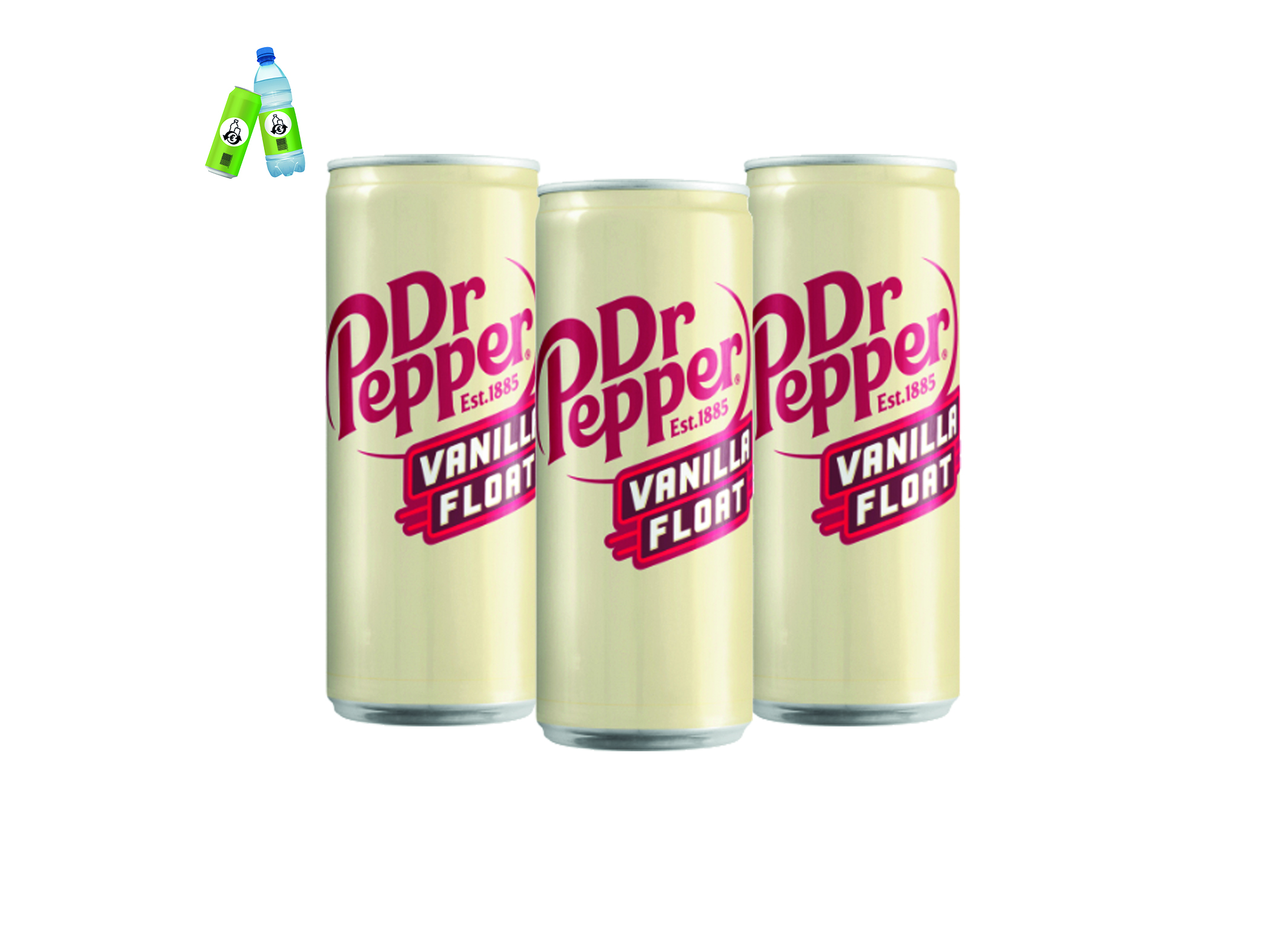 (Bild für) Dr Pepper Vanilla Float 0,33L DS EWP 24