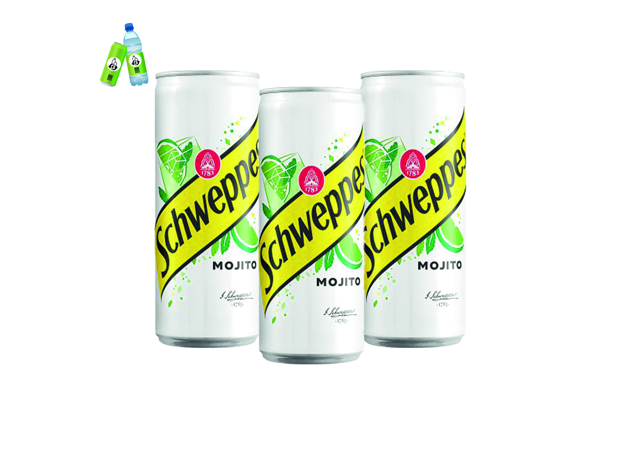 (Bild für) Schweppes Mojito 0,33L DS EWP 24