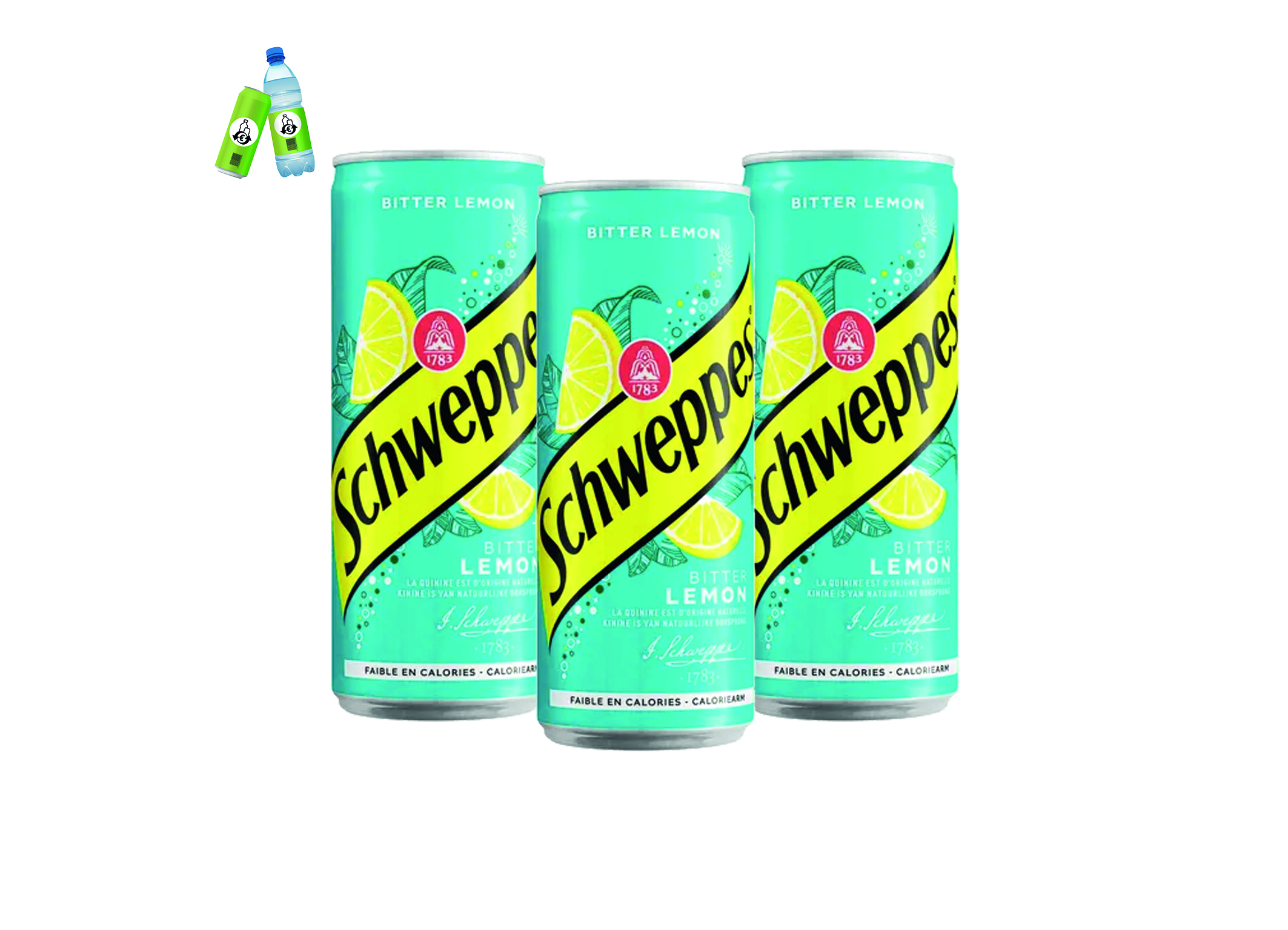 (Bild für) Schweppes Bitter Lemon 0,33L DS EWP 24