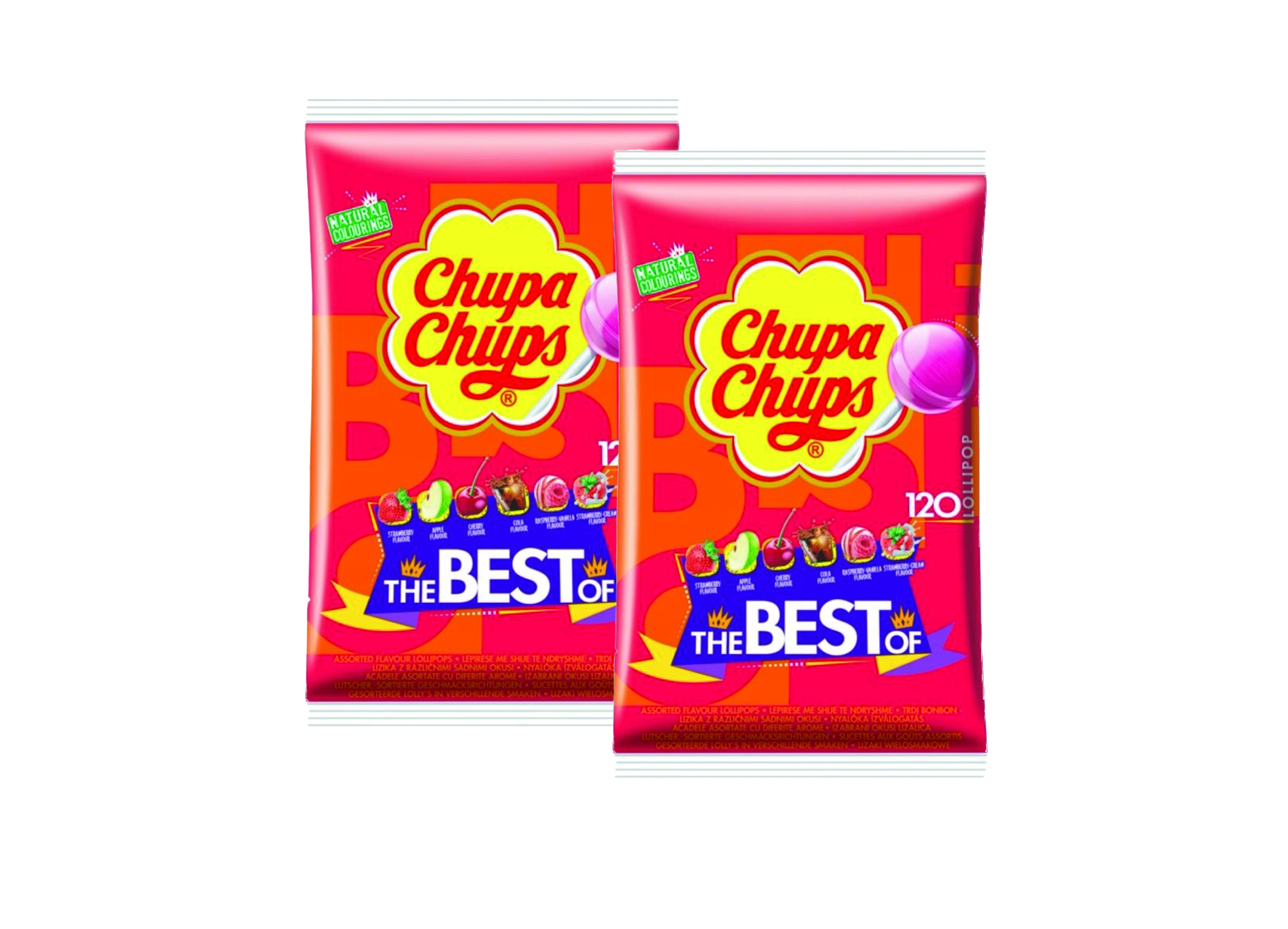 (Bild für) Chupa Chups Lollipops The Best Of 10er 120g 12