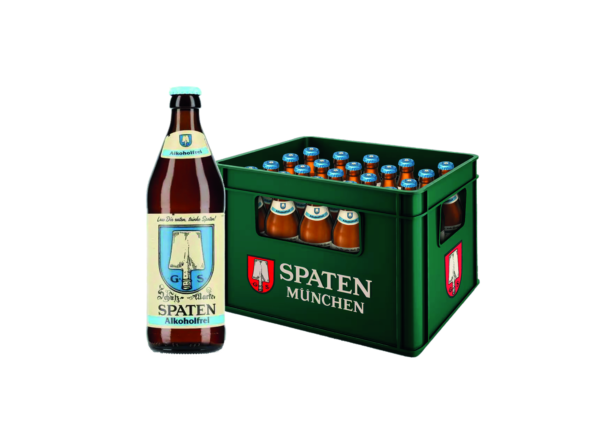 (Bild für) Spaten Alkoholfrei 0,5L FL MW 20