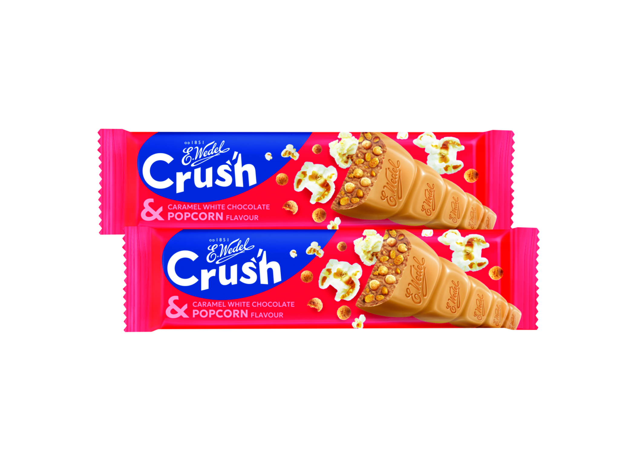 (Bild für) E.Wedel Crush Caramel Chocolate & Popcorn 25g 25
